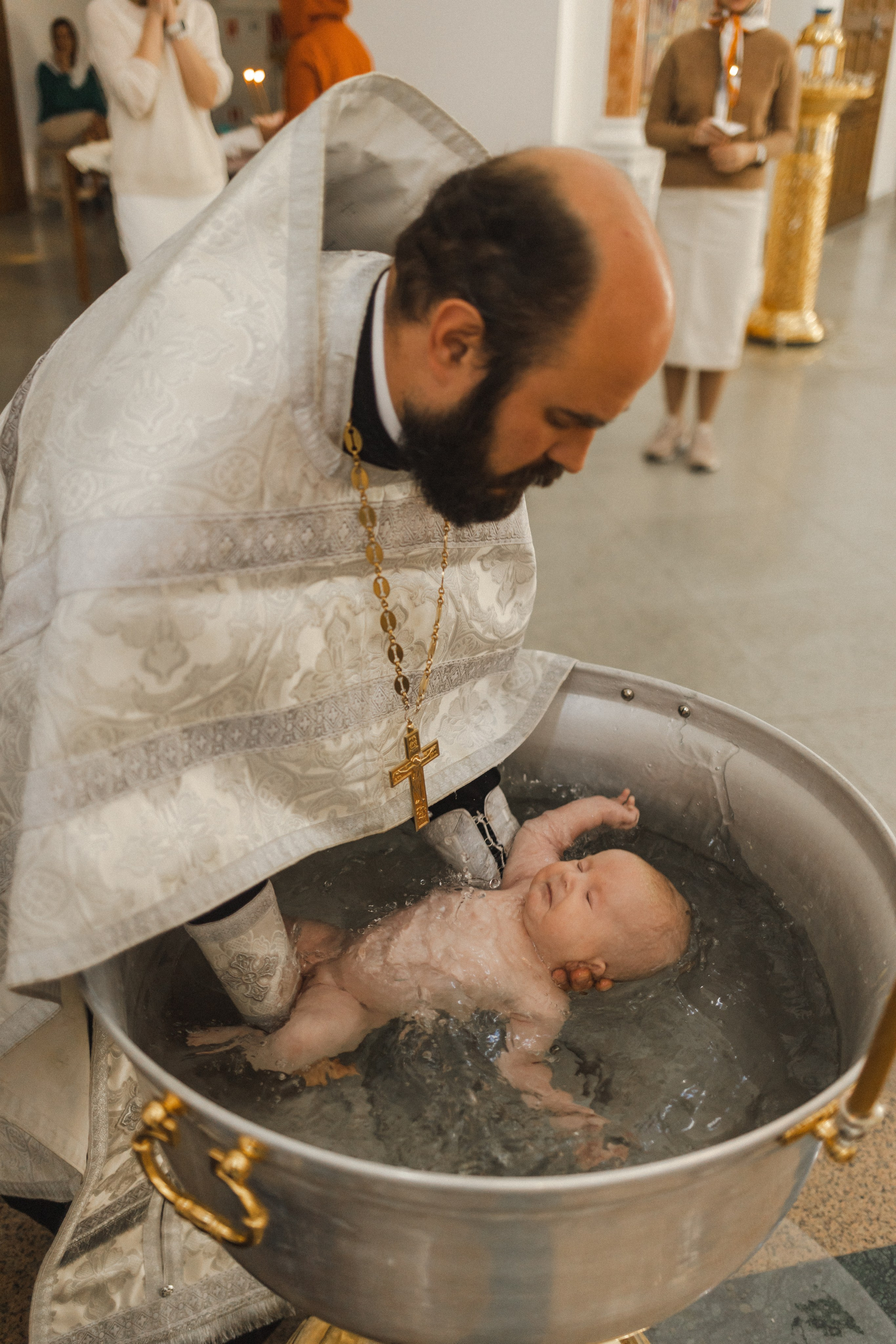 Крещение Стефании. Семейный фотограф в Москве
