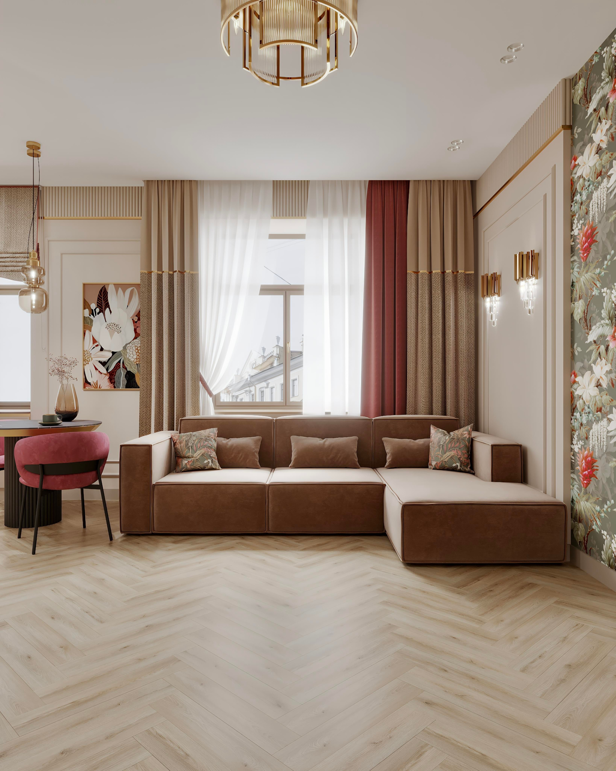 Сталинка, 80 м². Главная