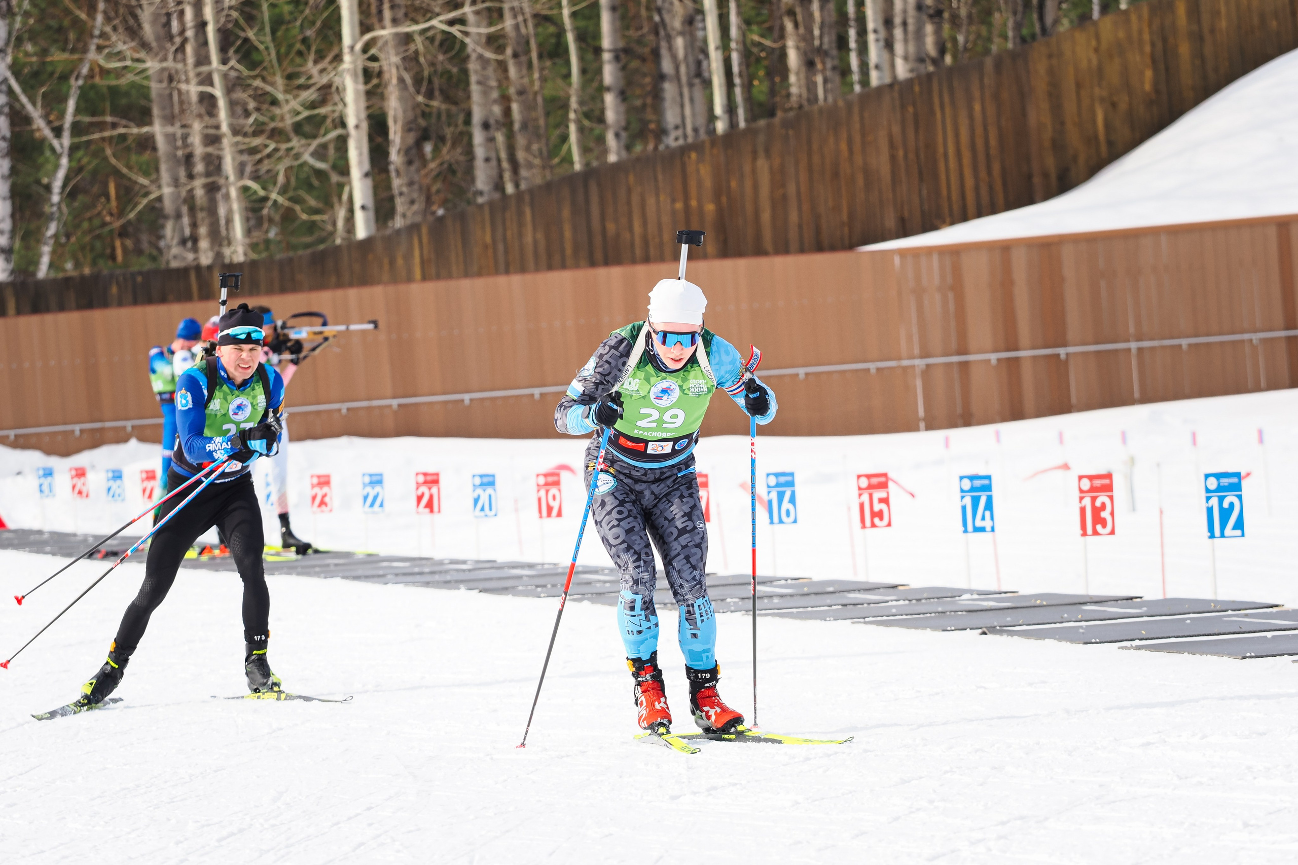 Биатлон / Первенство России. Репортажный фотограф Алексей Козьмин