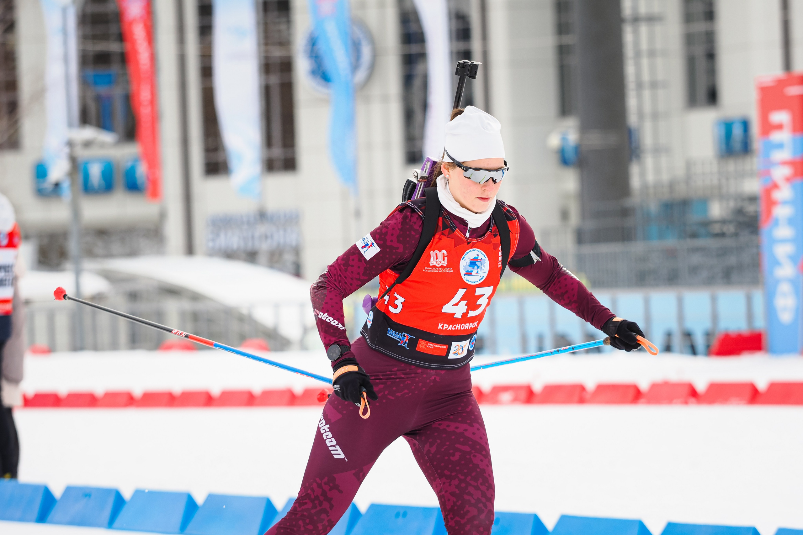 Биатлон / Первенство России. Репортажный фотограф Алексей Козьмин