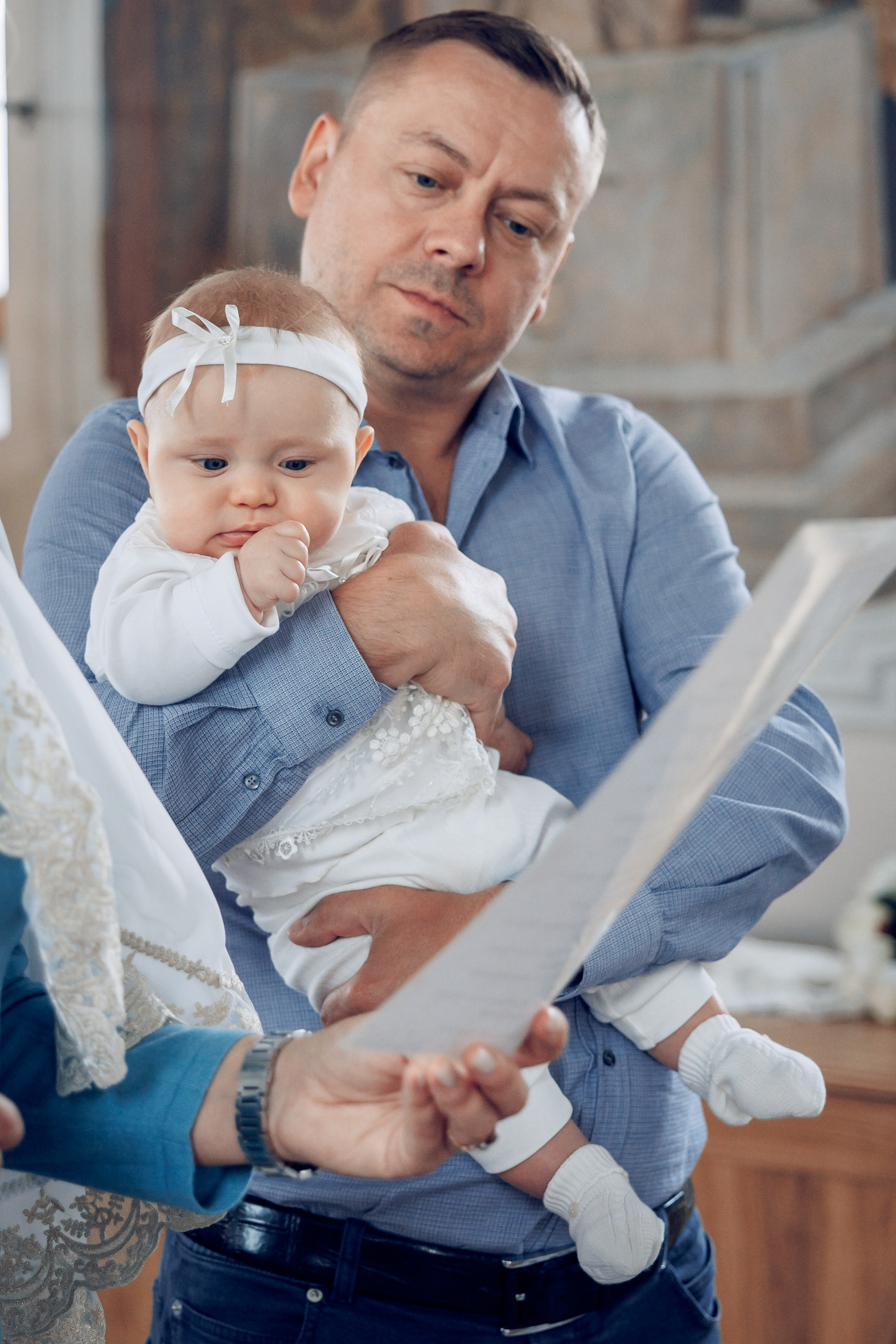 Крещение в Елоховском Богоявленном соборе. Профессиональный фотограф в Москве и Мо Мария Шантарёва