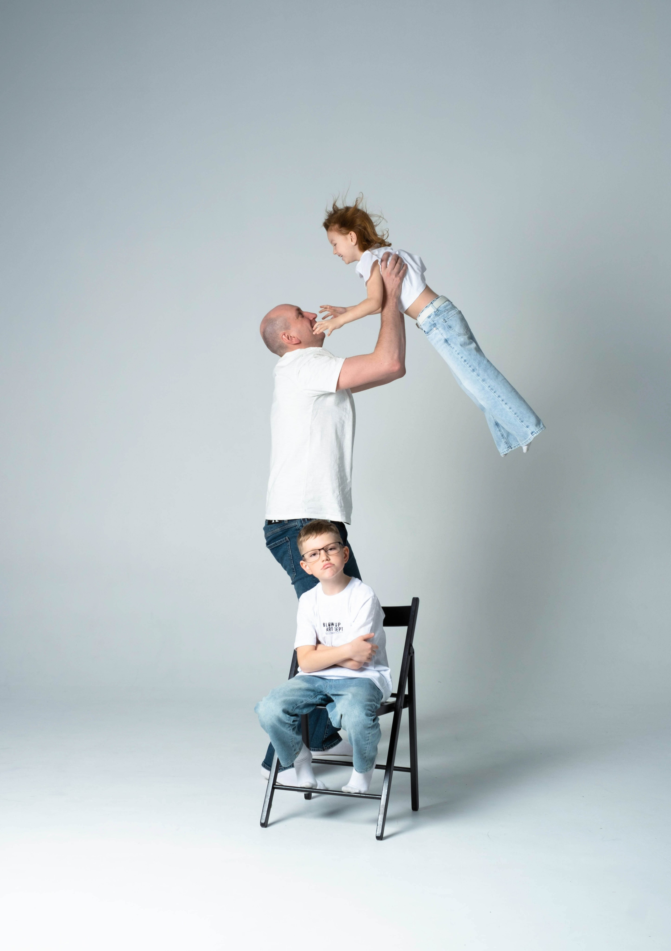 Семья Васютиных. Студийный, портретный, семейный фотограф Южно-Сахалинска Яна Радаева