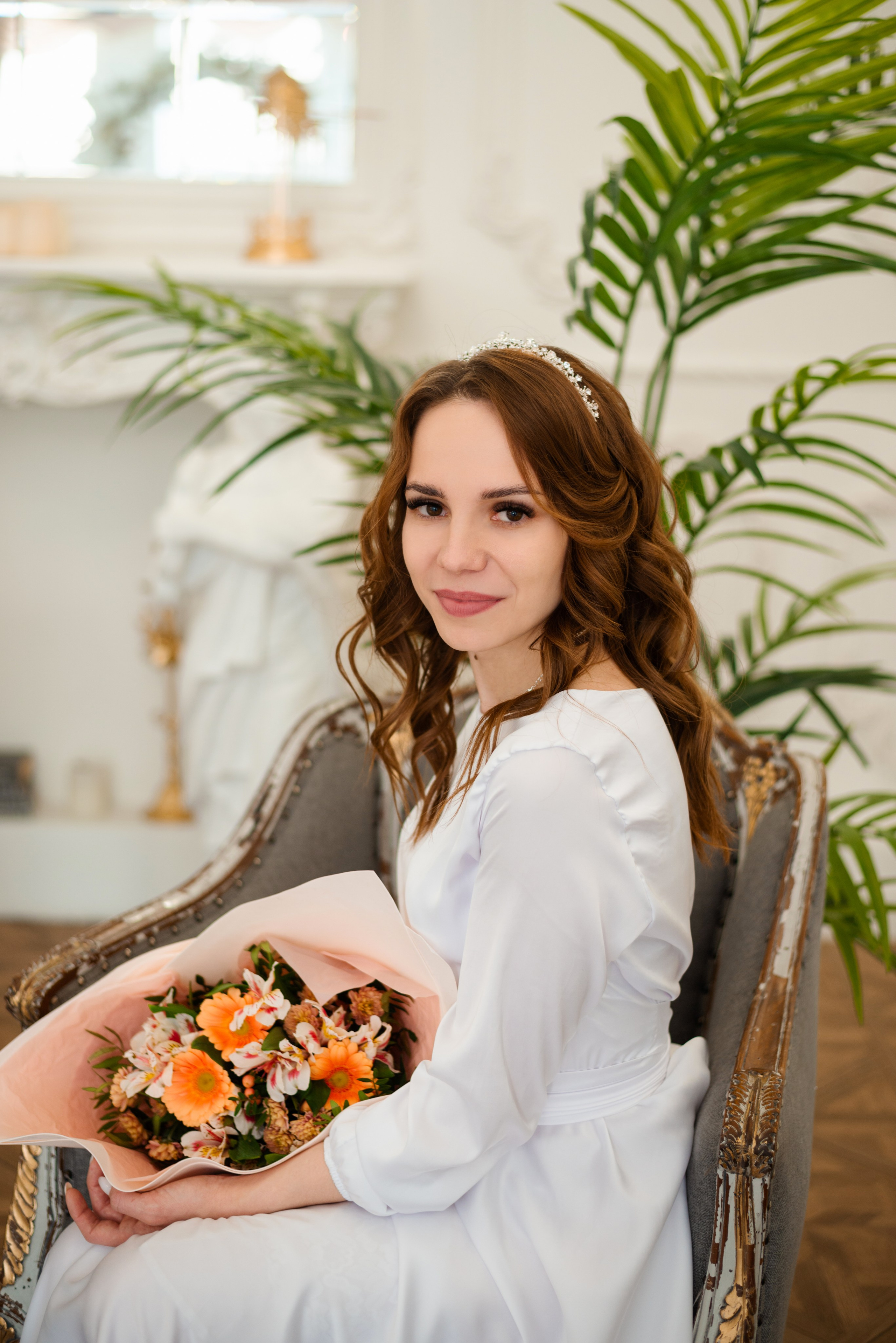 Свадебная фотосессия в студии