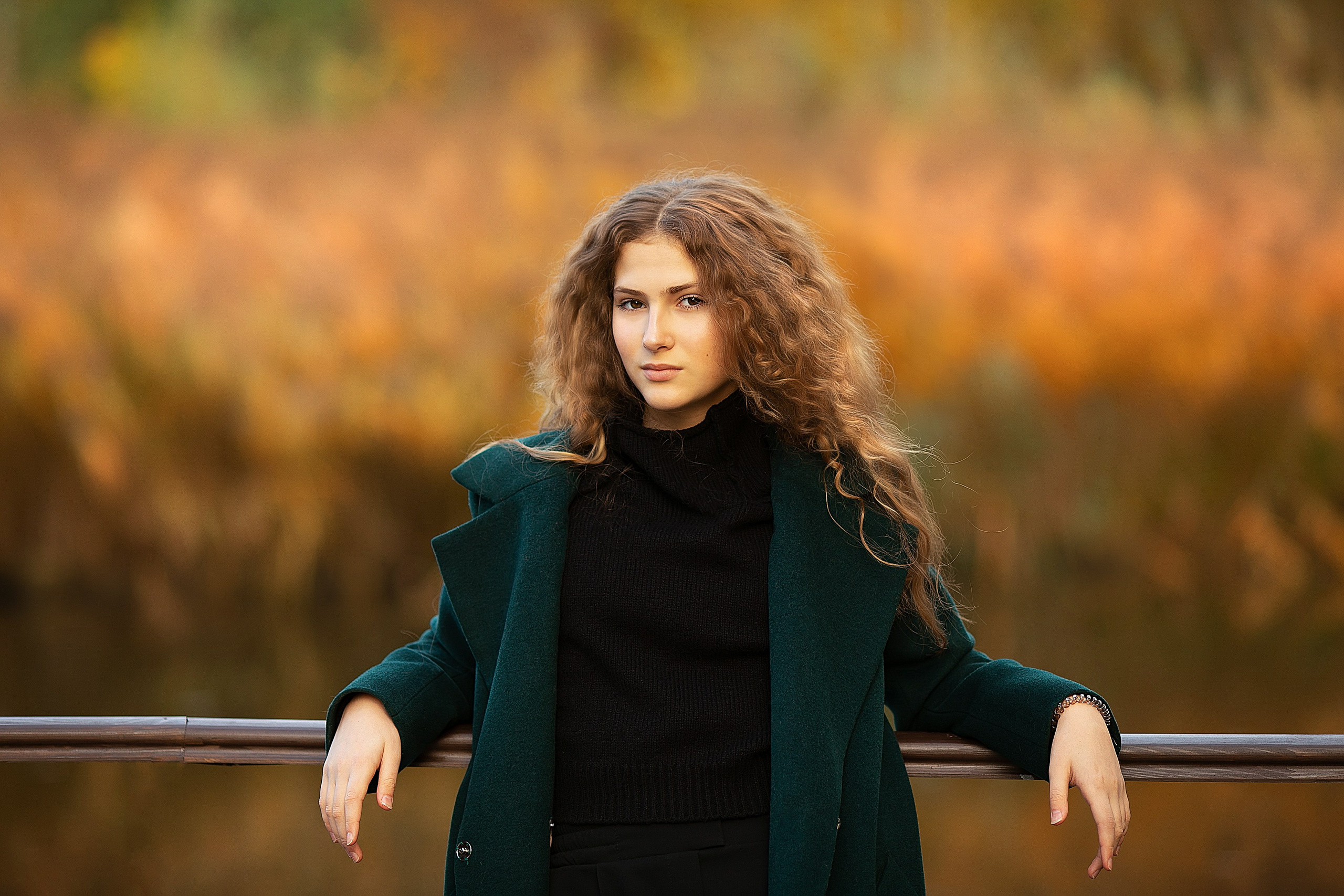 Осенняя гармония: Лиза и природа. Главная