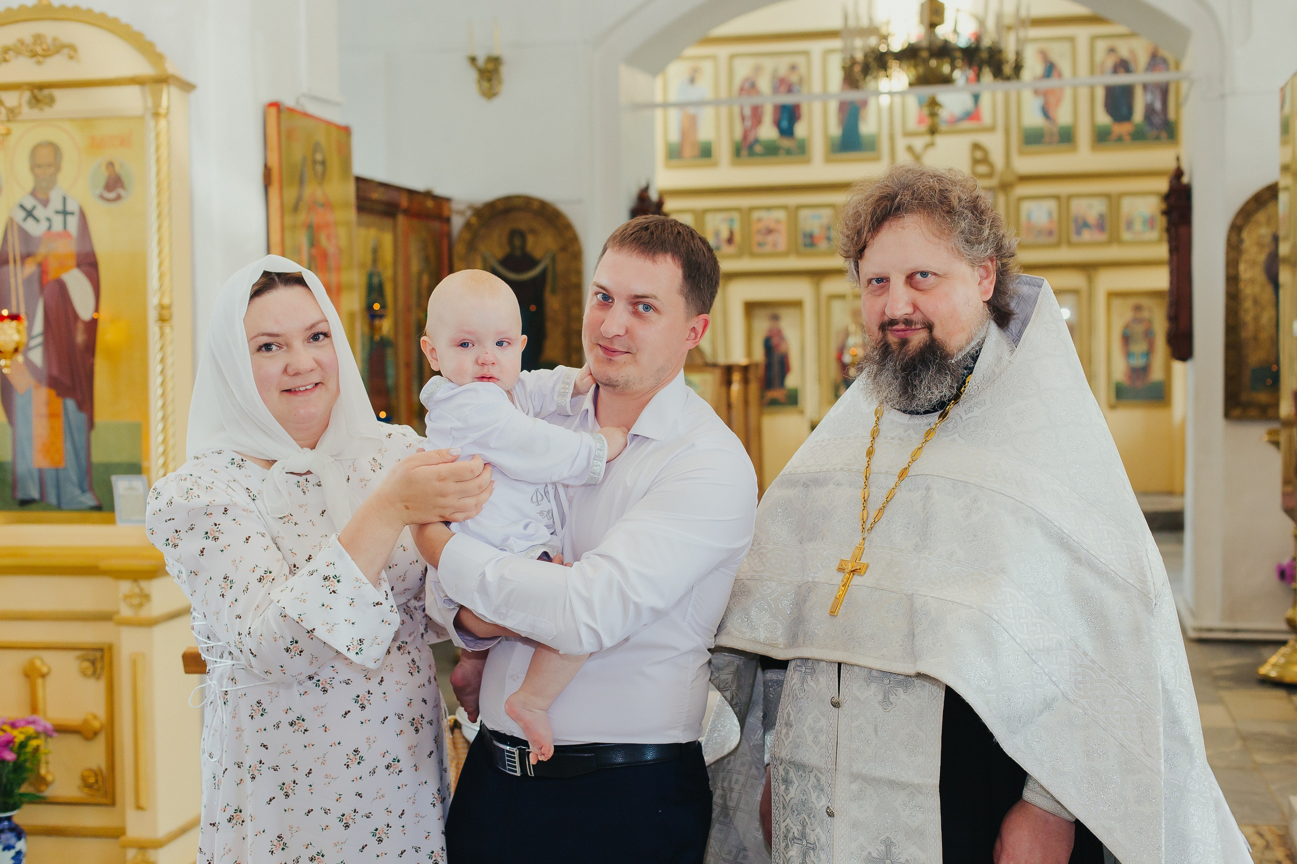 Фотосъемка Крещения в Сергиевом Посаде. Фотограф новорожденных и детский в Сергиевом Посаде Кругликова Юлия