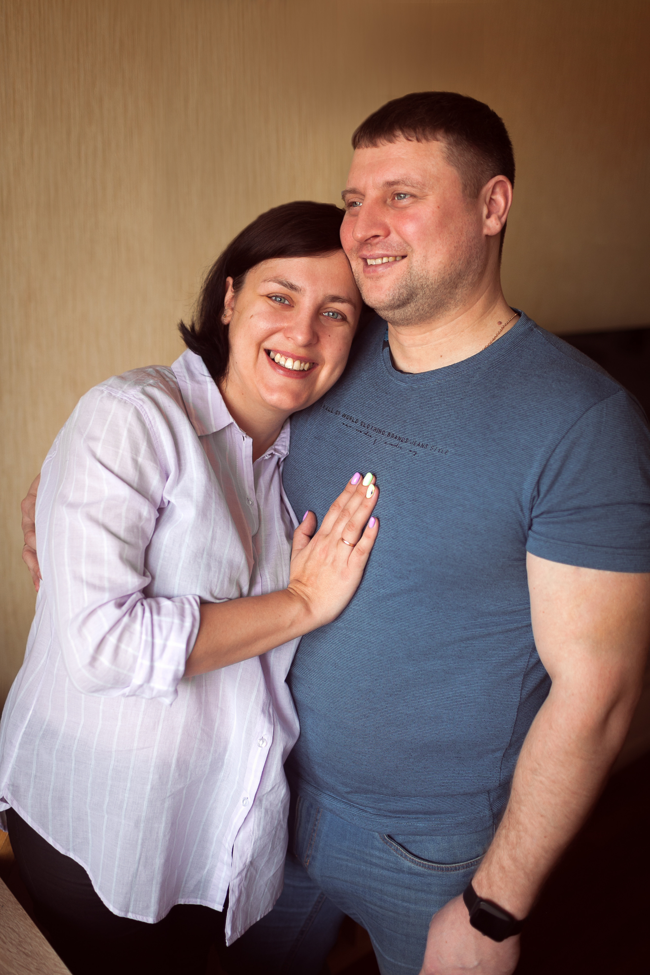 Алеся, Сергей и дети. Субботнее утро дома. Детский и семейный фотограф в Москве и московской области Елена Титова