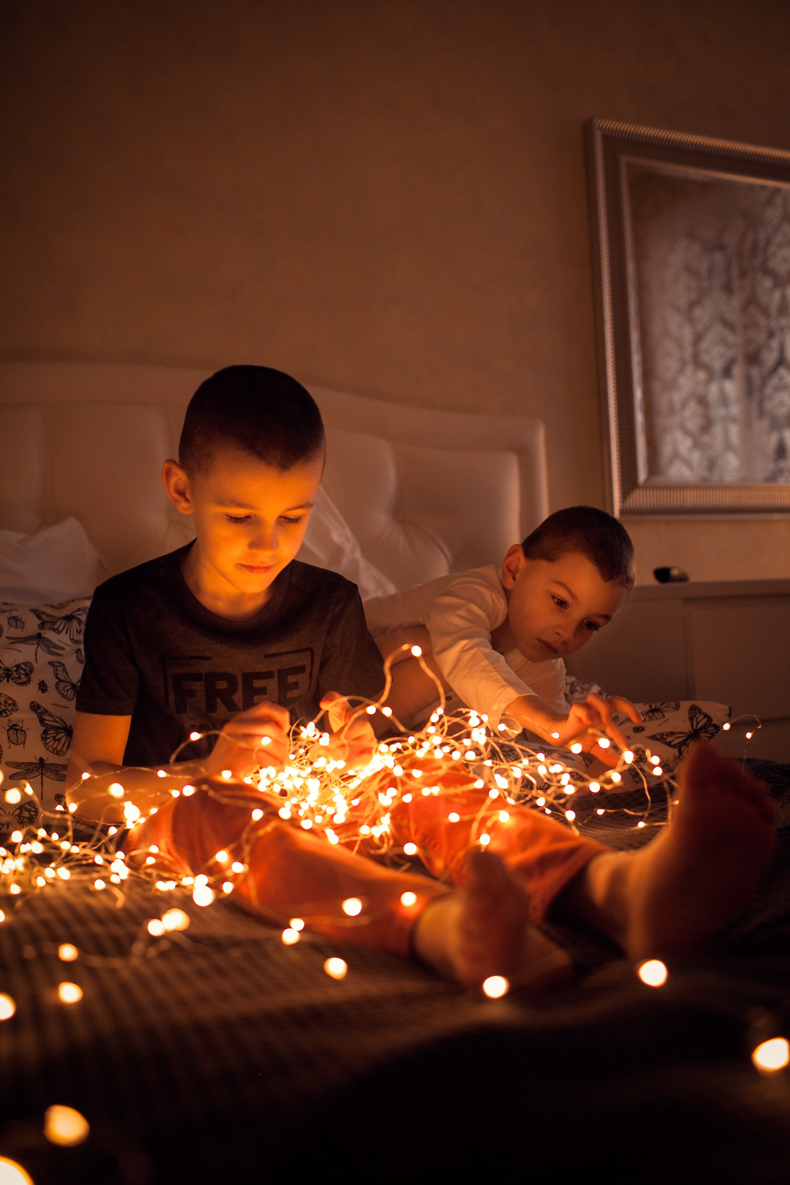 Ольга и ее большая семья. Домашняя история. Детский и семейный фотограф в Москве и московской области Елена Титова