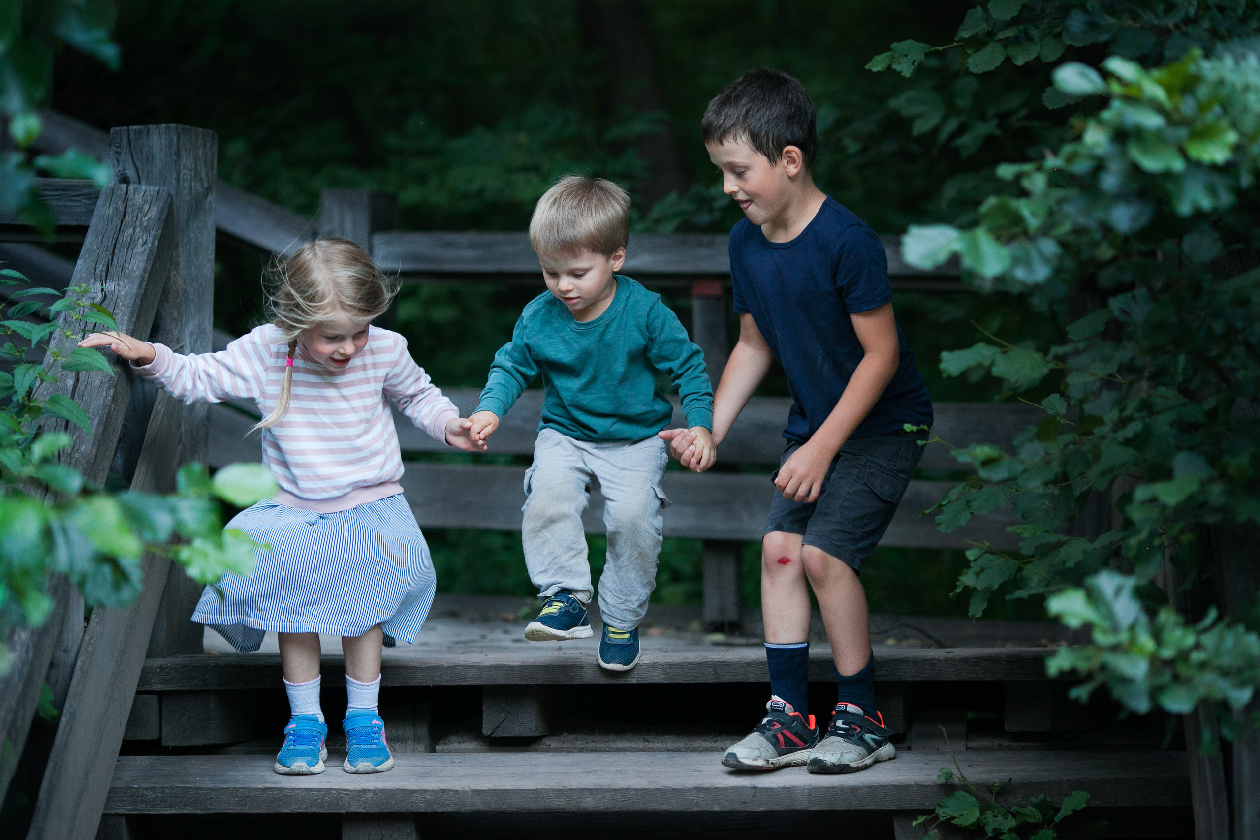 Елена, Иван, Коля, София и Алеша. Царицыно. Детский и семейный фотограф в Москве и московской области Елена Титова