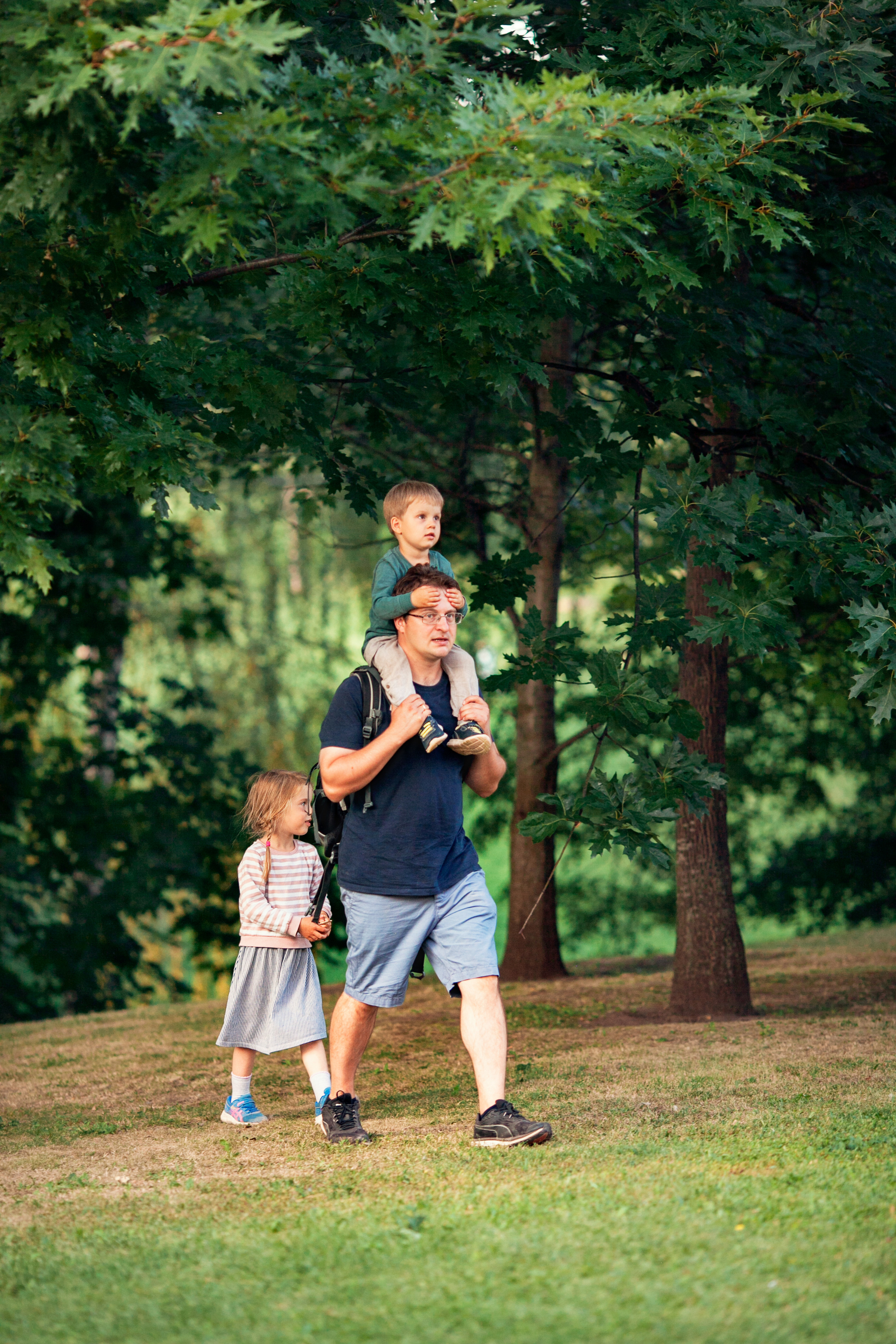 Елена, Иван, Коля, София и Алеша. Царицыно. Детский и семейный фотограф в Москве и московской области Елена Титова