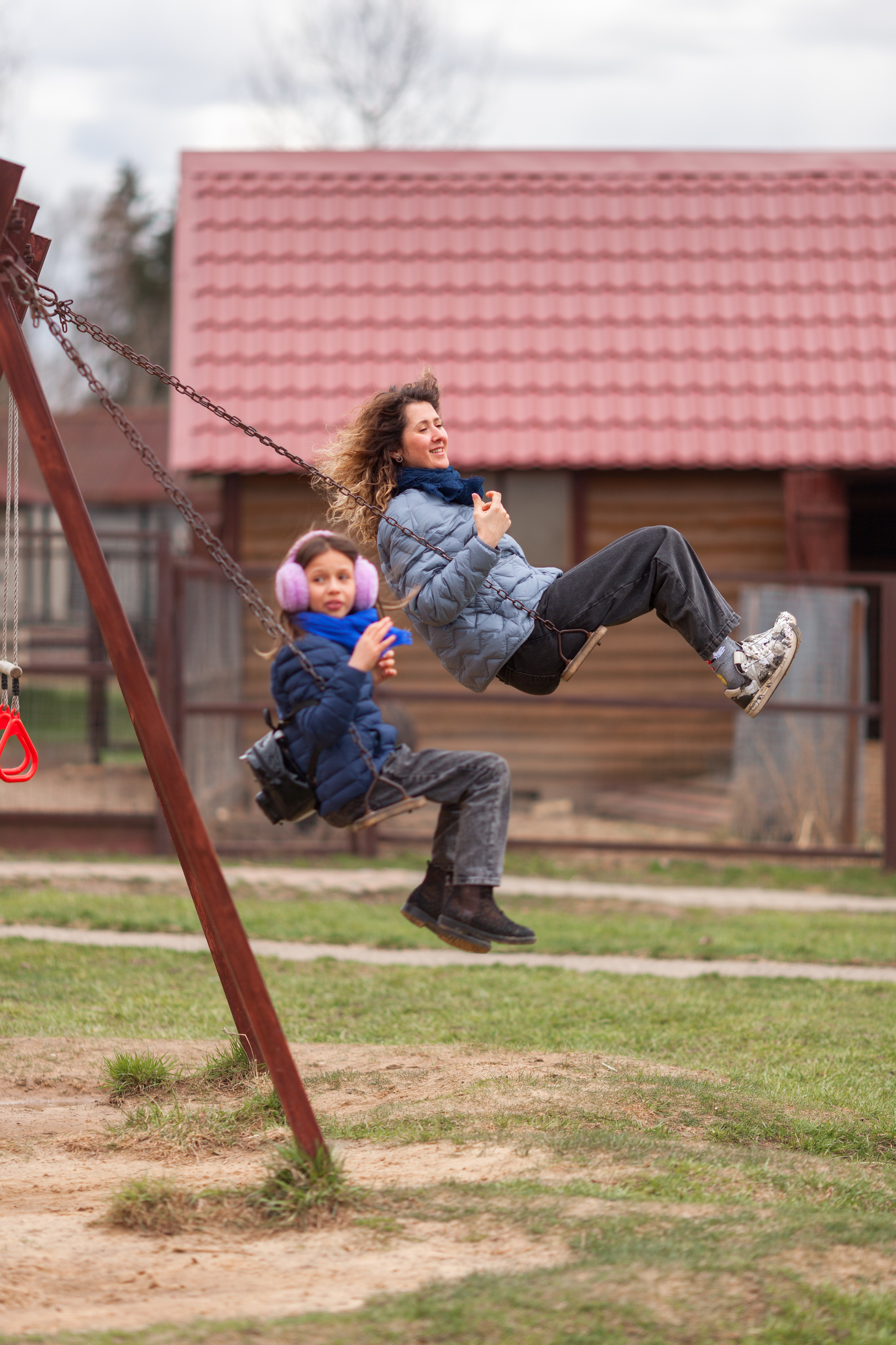 Алла, Гордей и Амелия. Парк Птиц. Детский и семейный фотограф в Москве и московской области Елена Титова