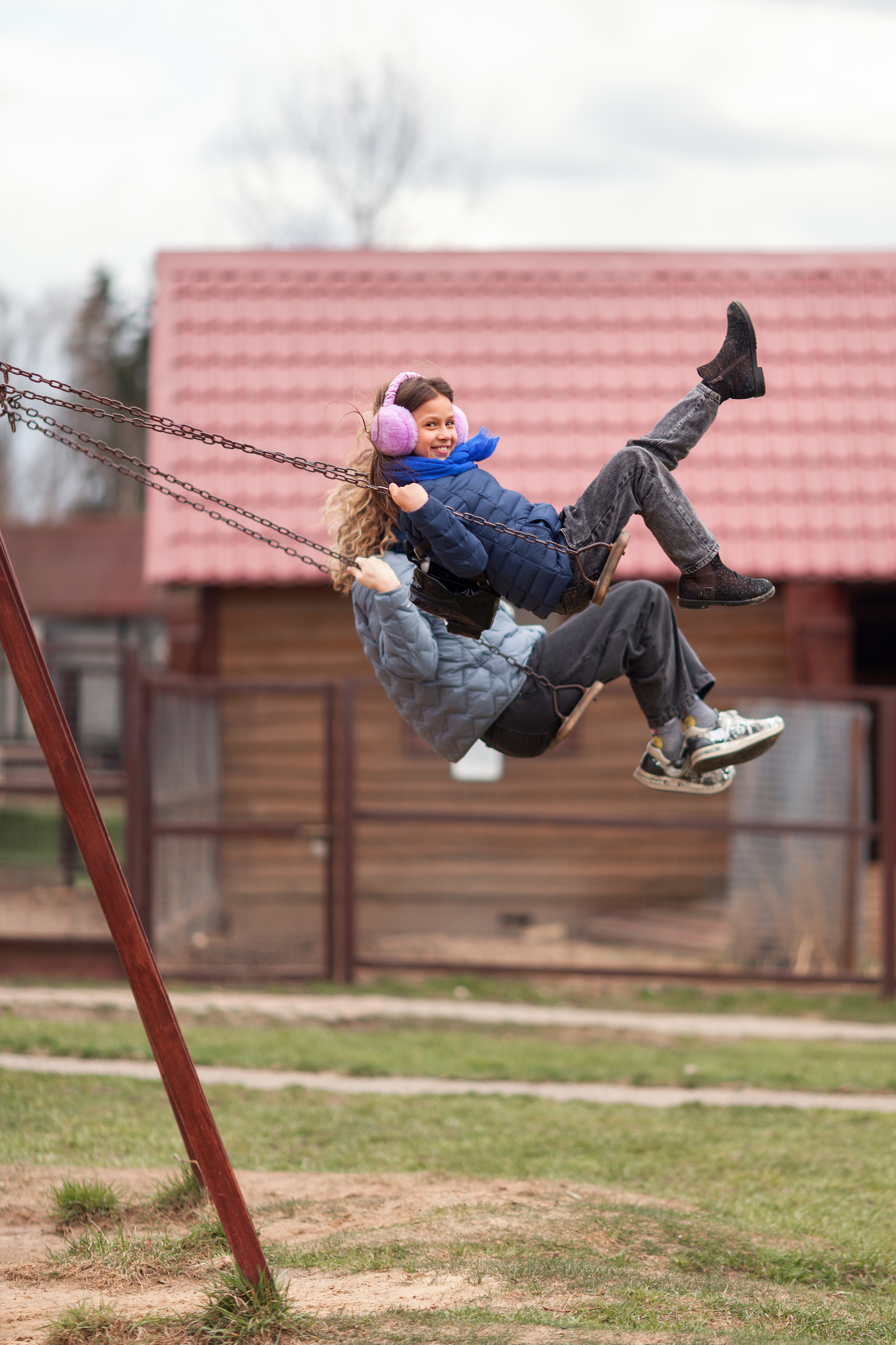 Алла, Гордей и Амелия. Парк Птиц. Детский и семейный фотограф в Москве и московской области Елена Титова