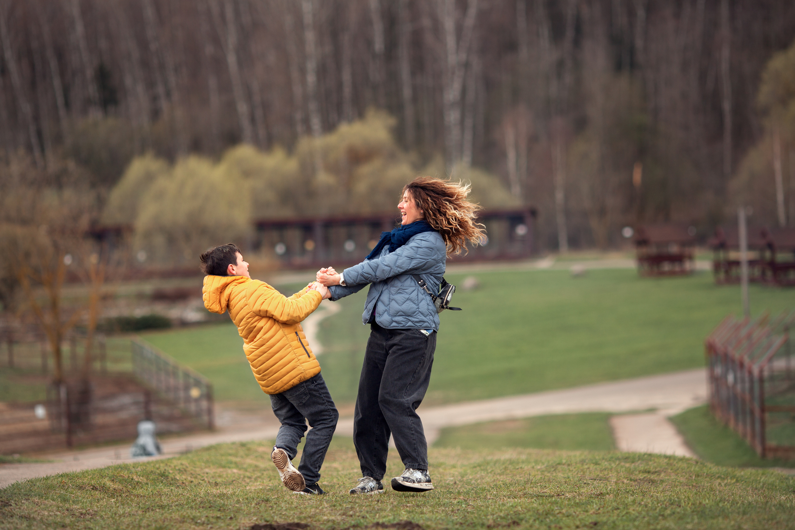 Алла, Гордей и Амелия. Парк Птиц. Детский и семейный фотограф в Москве и московской области Елена Титова