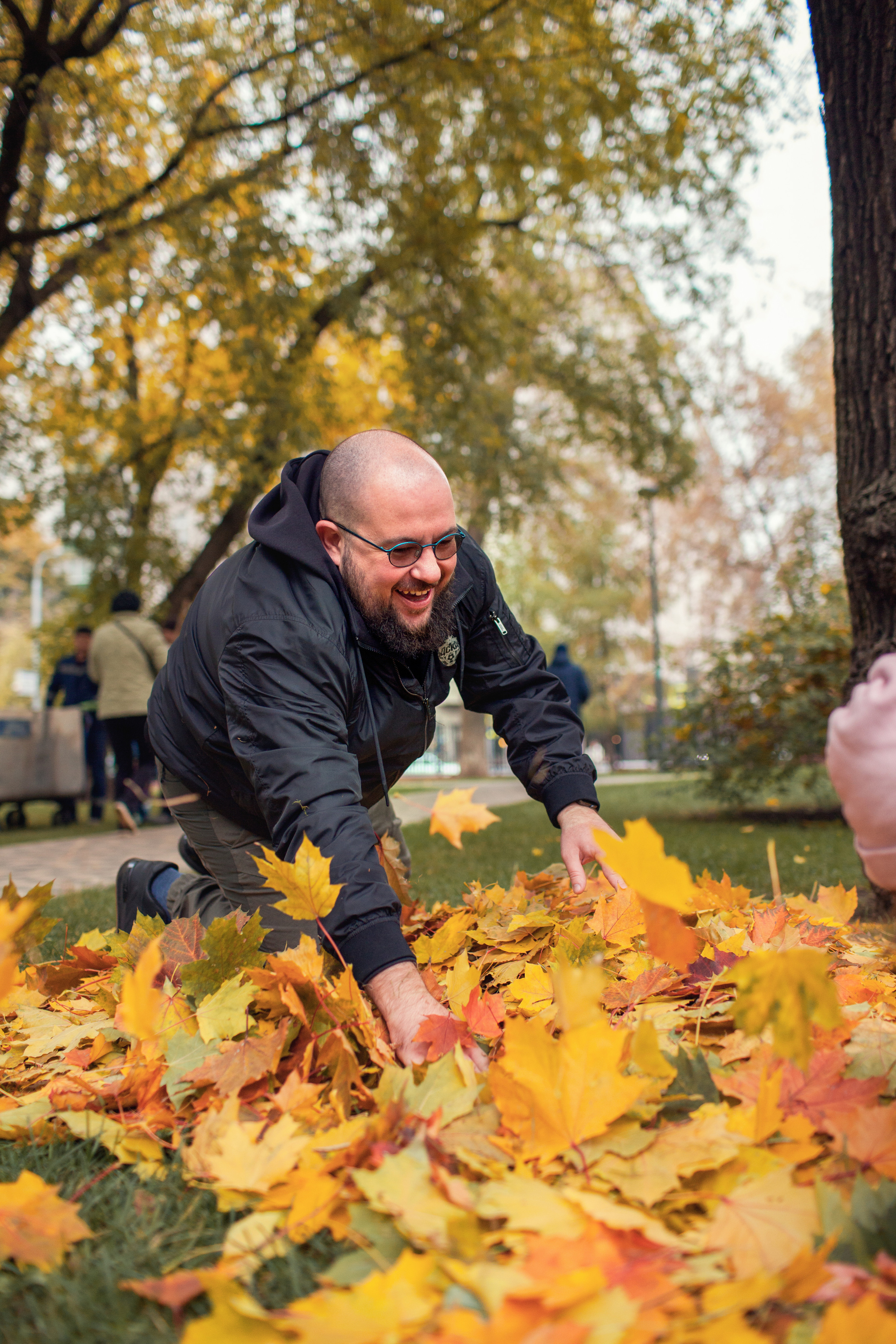 Алла, Андрей, Аня и Саша. Таганский детский парк. Детский и семейный фотограф в Москве и московской области Елена Титова