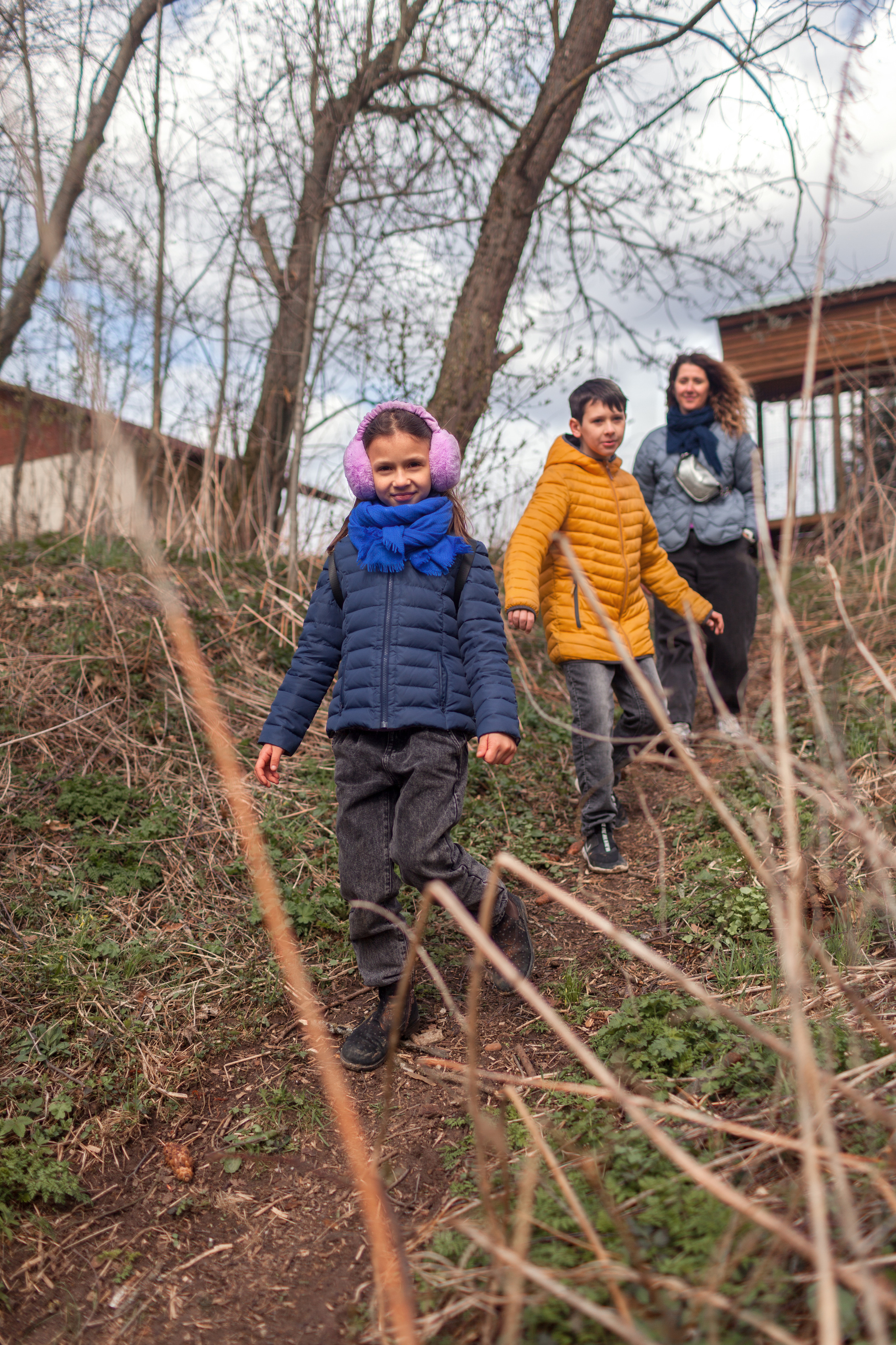 Алла, Гордей и Амелия. Парк Птиц. Детский и семейный фотограф в Москве и московской области Елена Титова