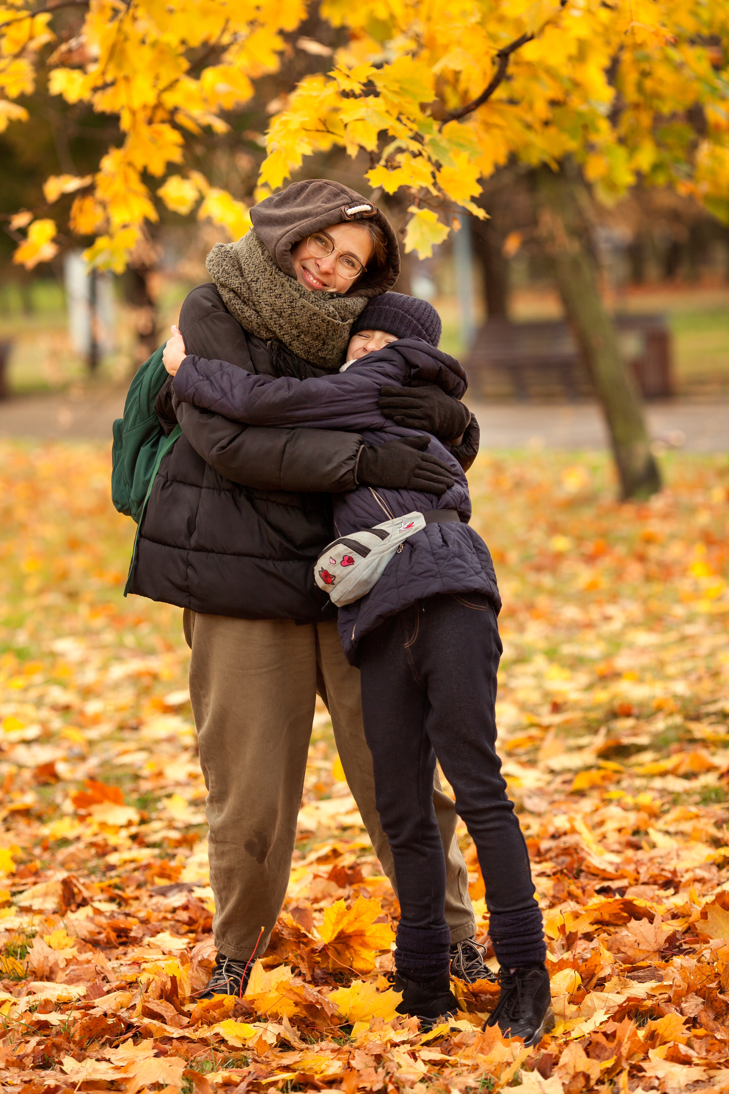 Юля, Михаил, Маруся и Гриша. Парк Садовники. Детский и семейный фотограф в Москве и московской области Елена Титова