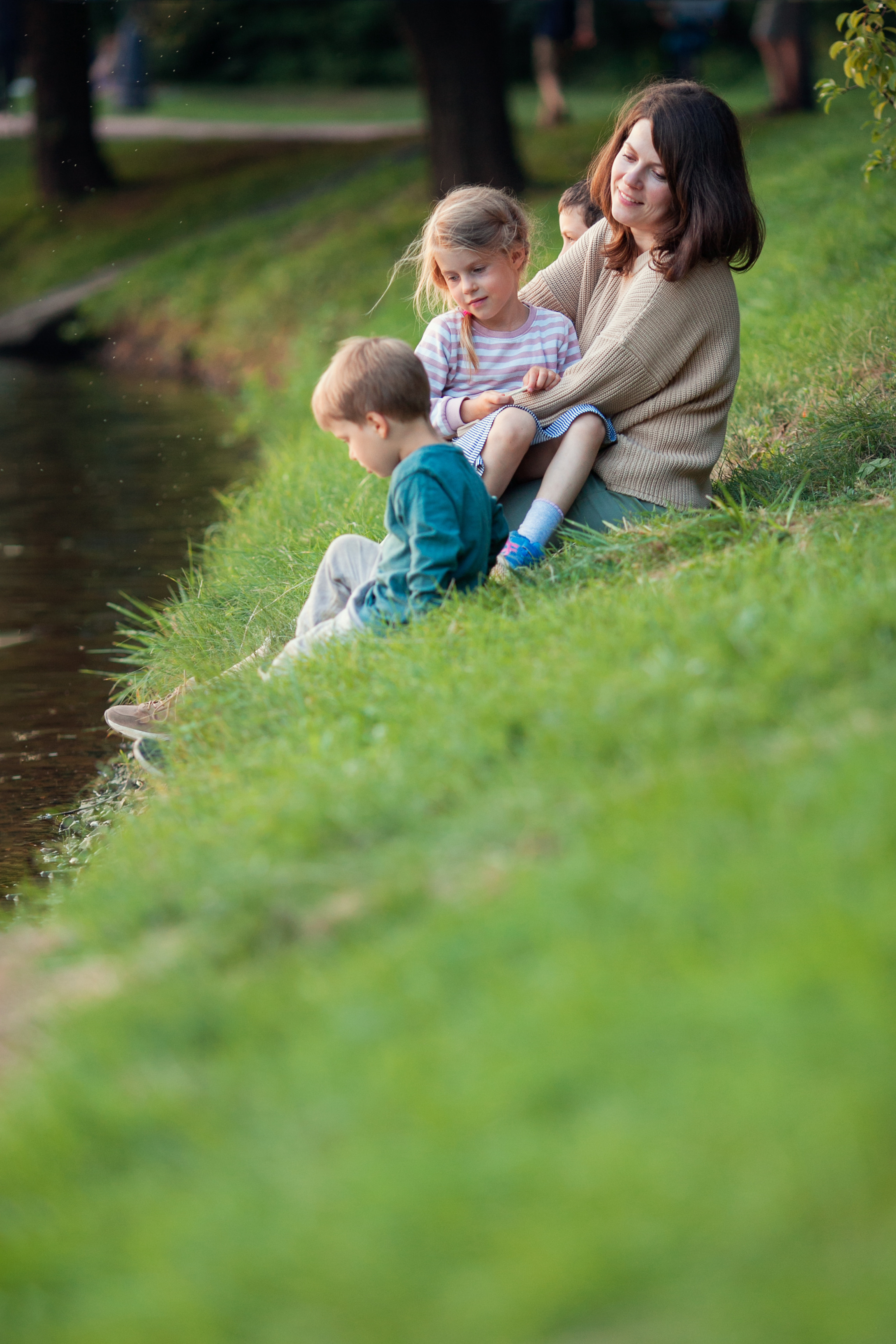 Елена, Иван, Коля, София и Алеша. Царицыно. Детский и семейный фотограф в Москве и московской области Елена Титова