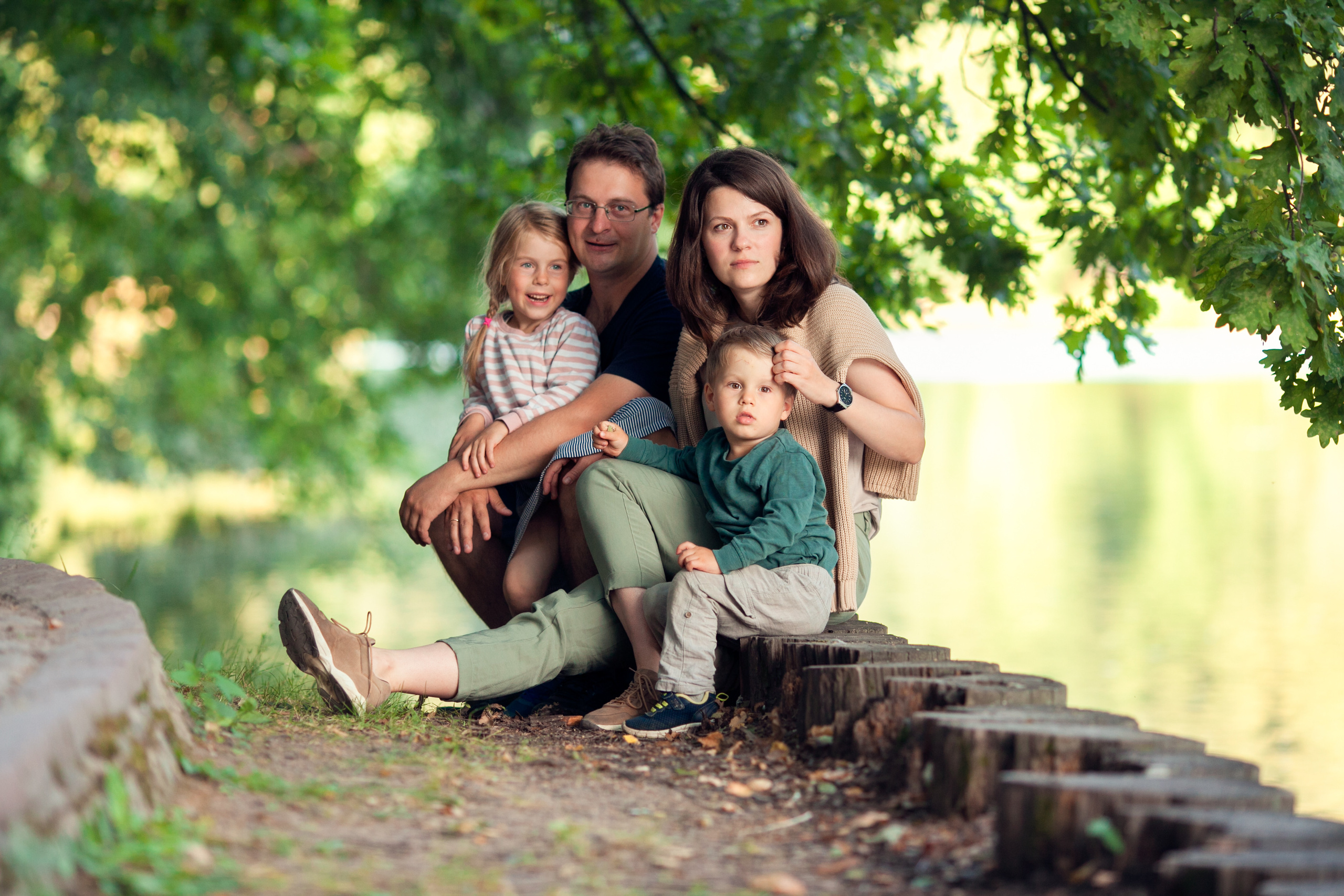 Елена, Иван, Коля, София и Алеша. Царицыно. Детский и семейный фотограф в Москве и московской области Елена Титова