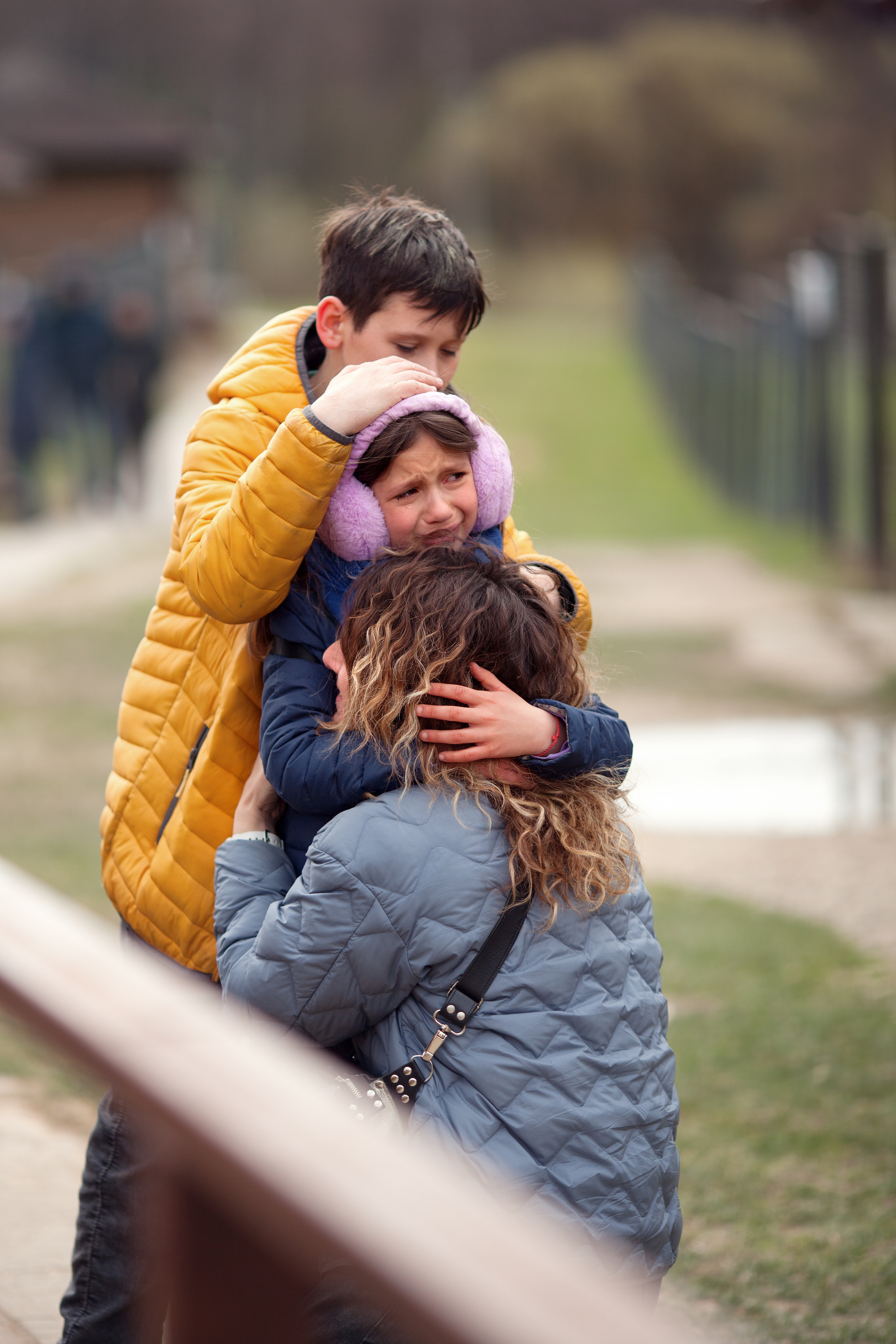 Алла, Гордей и Амелия. Парк Птиц. Детский и семейный фотограф в Москве и московской области Елена Титова
