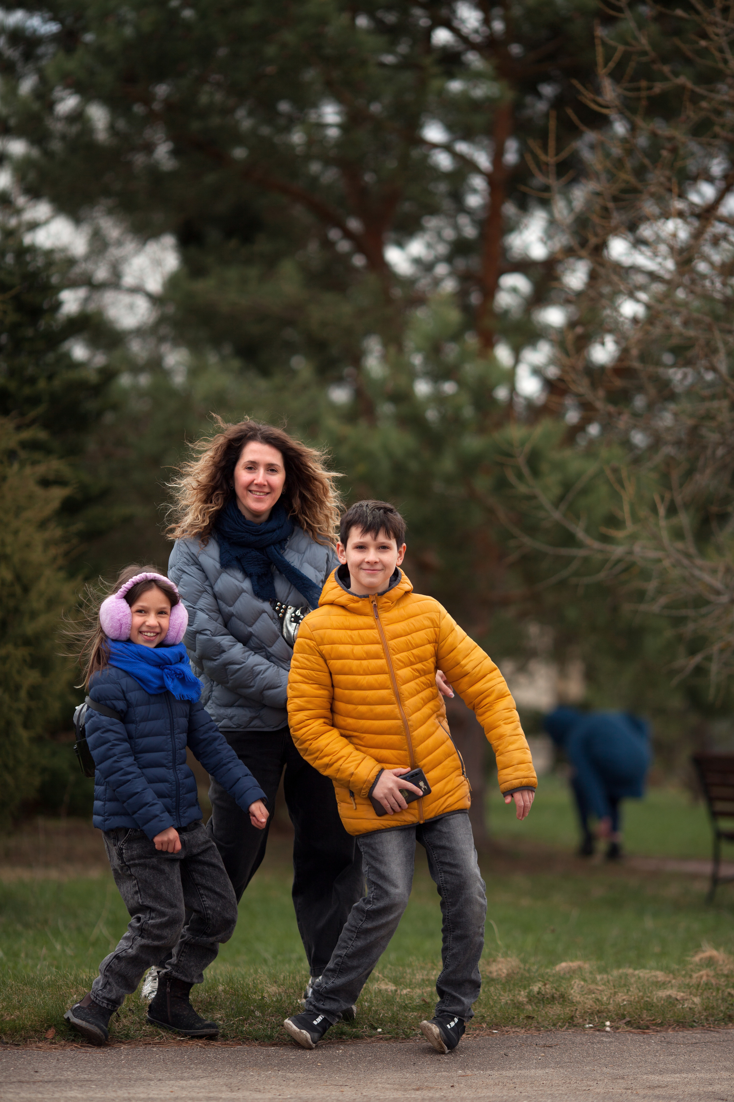 Алла, Гордей и Амелия. Парк Птиц. Детский и семейный фотограф в Москве и московской области Елена Титова