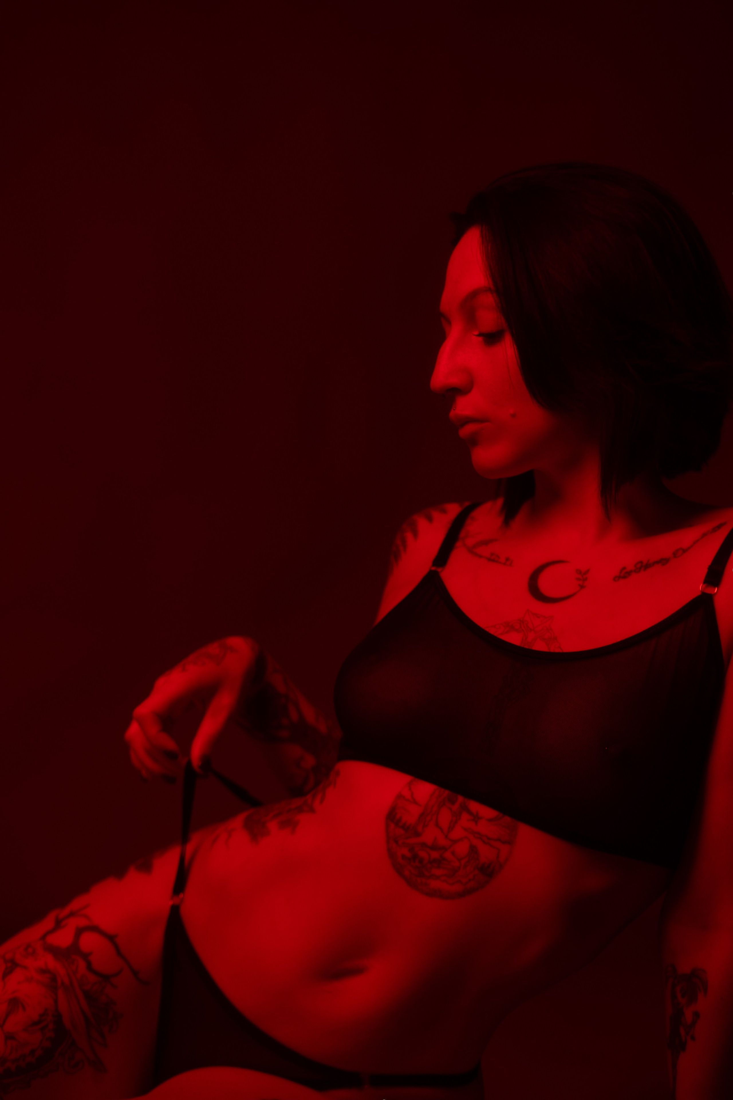 Красное настроение Алексы. Фотограф Коробова Екатерина