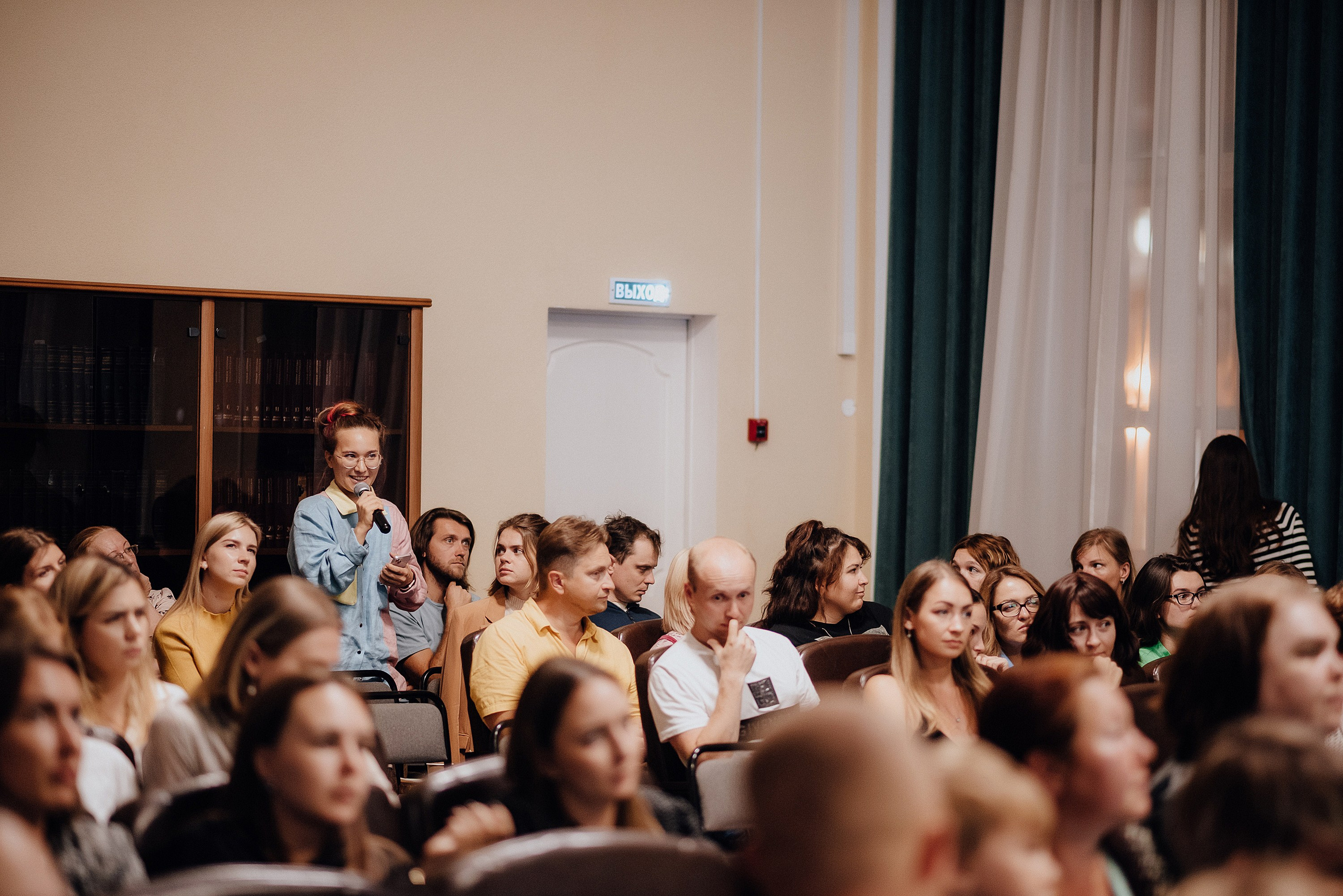 30.08.2022 | Лекторий № 6 «Мы то, что мы едим» Лекция Дмитрия Кривошеева. Фотограф Роман Рудаков