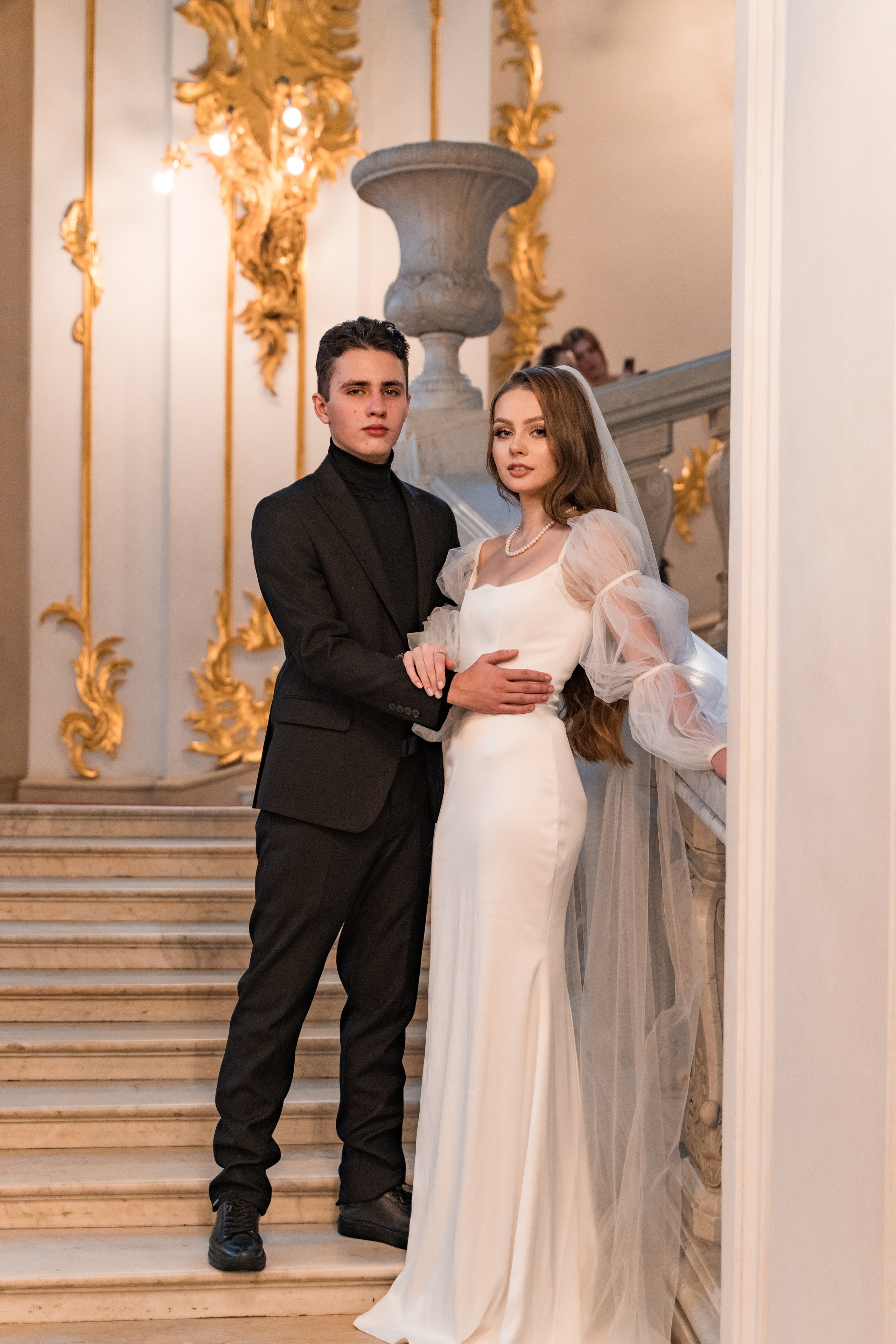 Фотосессия в Эрмитаже упрекрасно передаст Ваш стиль свадьбы!