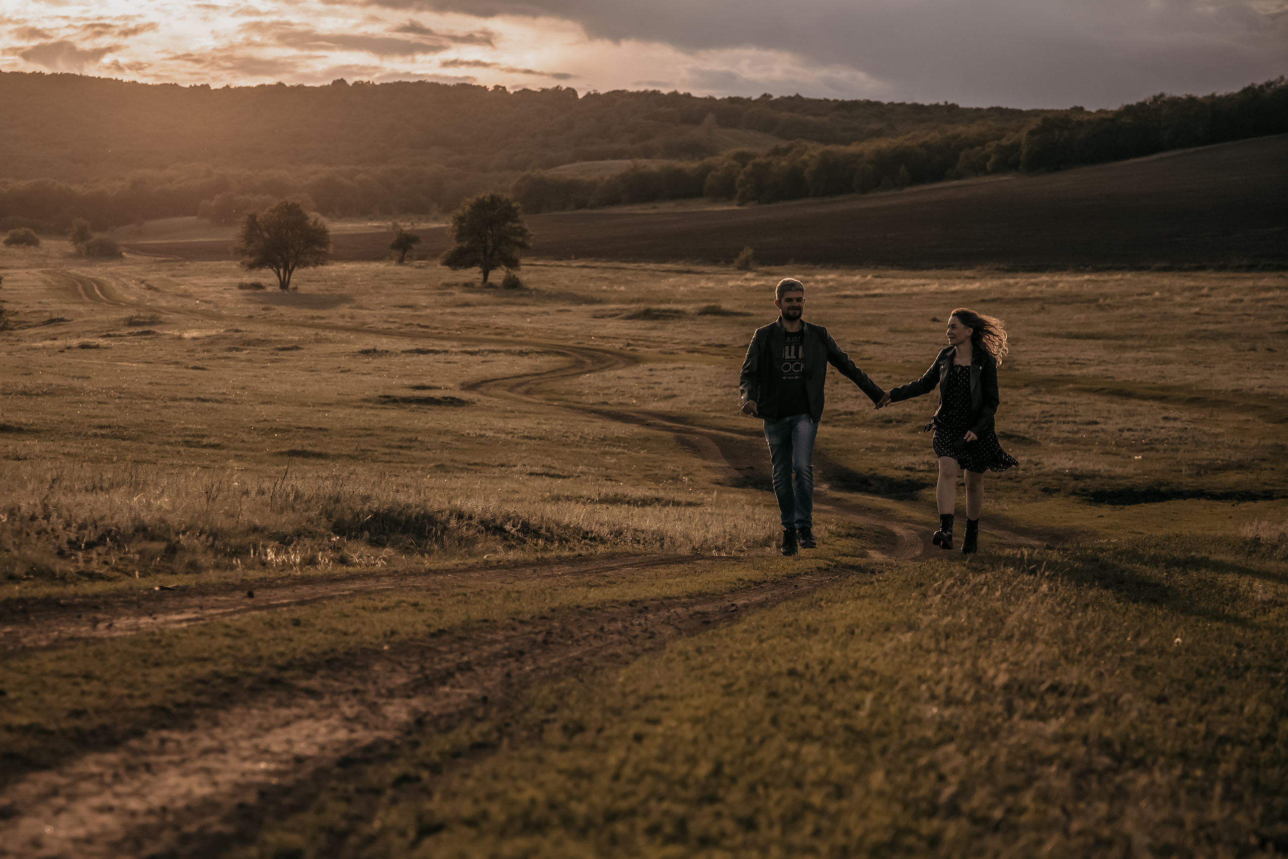 Прогулка на закате. Фотограф Софья Васильковская