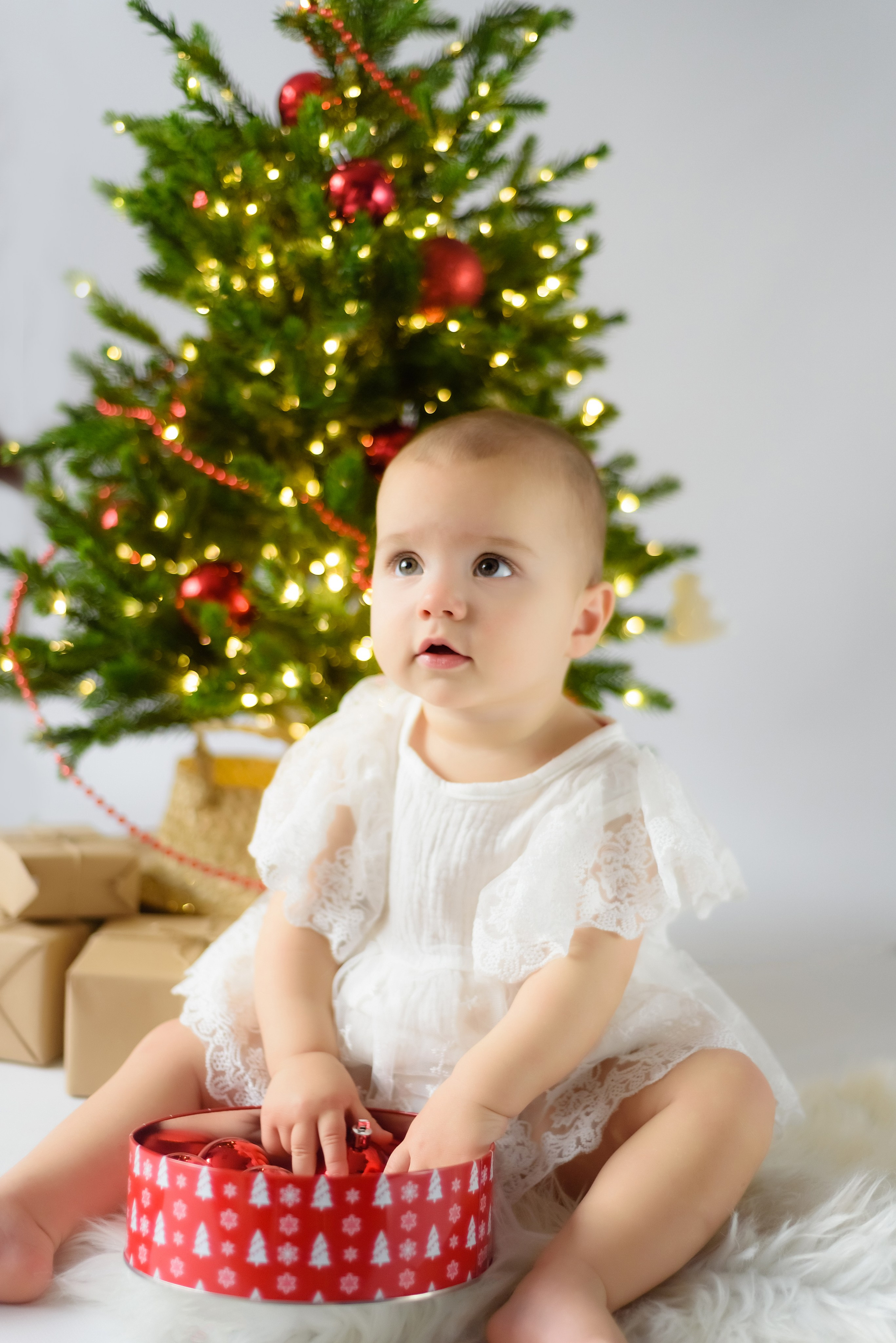 Новогодняя фотосессия Дарина. Детский Фотограф |Фотограф на годик в Брянске Ирина Романова