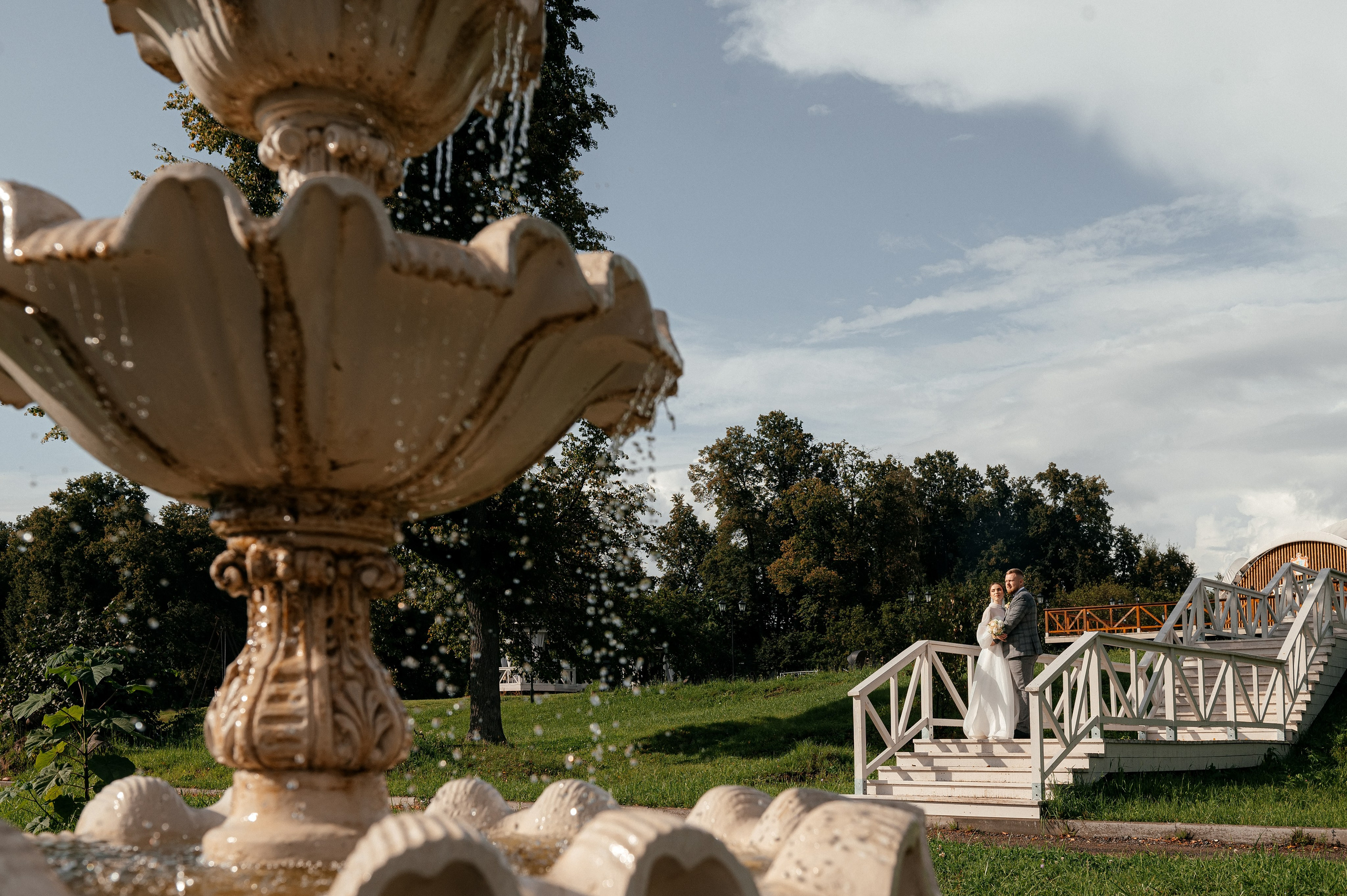 Дождик свадьбе не помеха! Гребнево, Барин. Свадебный и семейный фотограф Виктория Носачёва. Щелково, Москва и МО