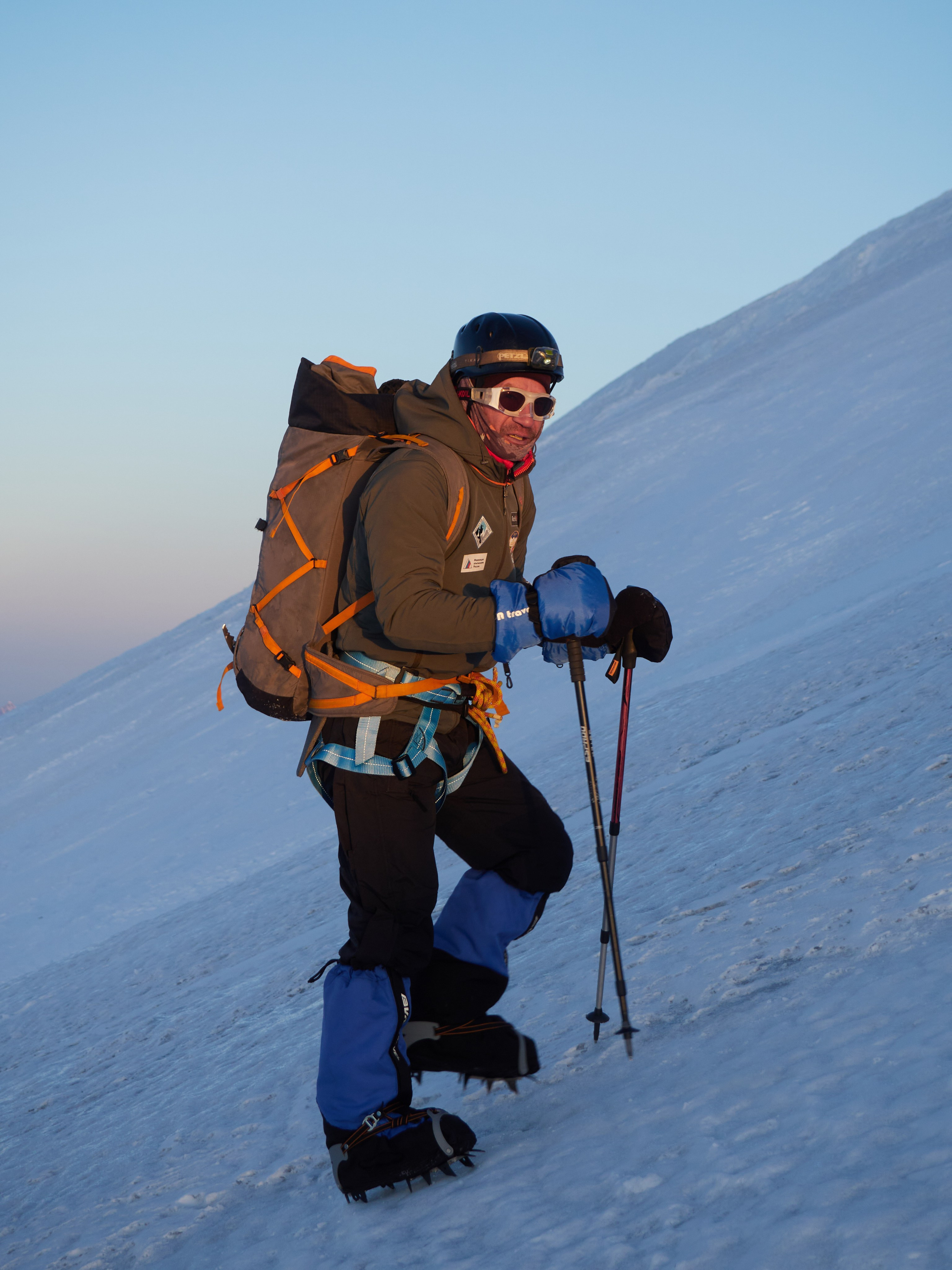 Фотограф на Эльбрусе