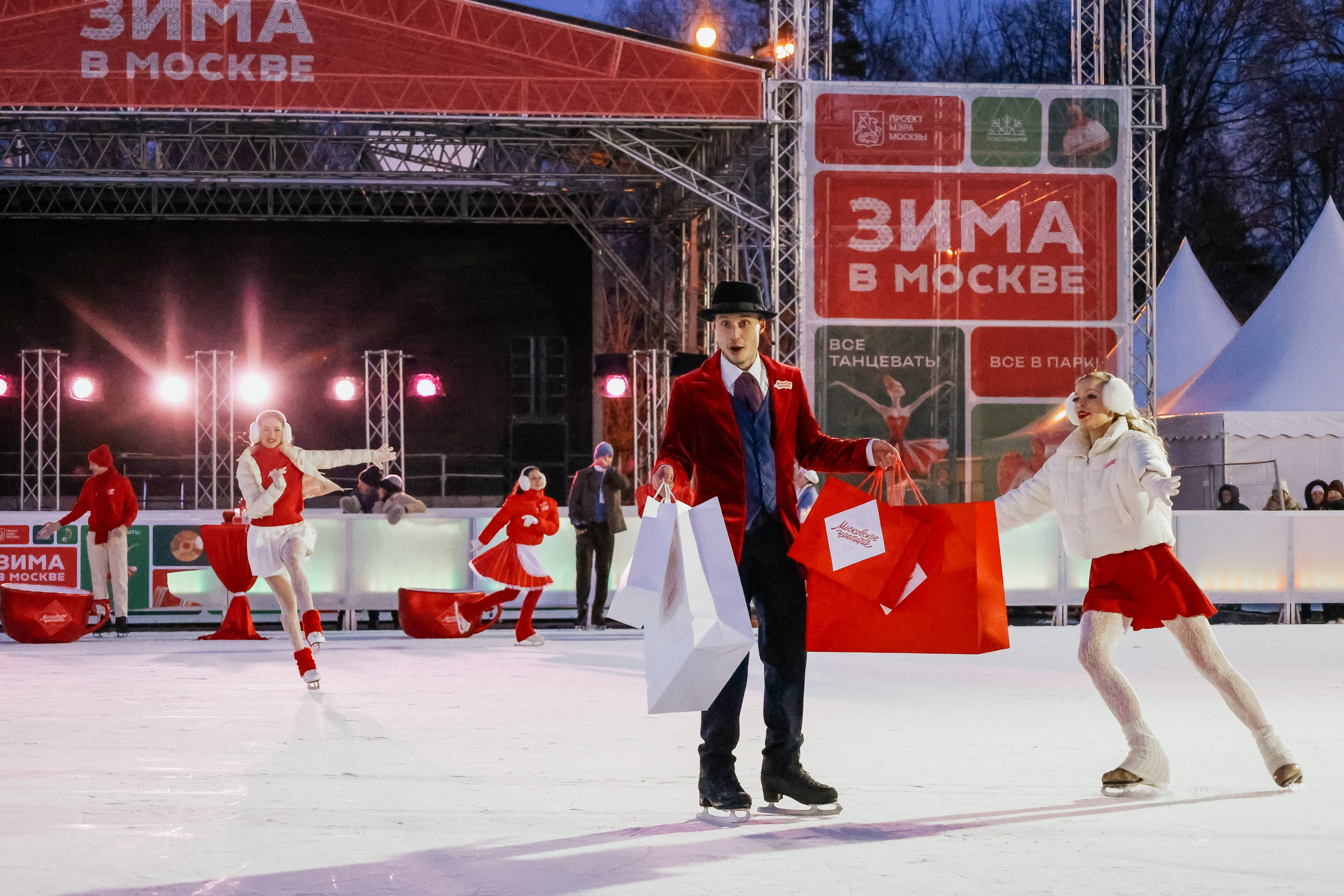 Ледовое шоу Сокольники Московское Чаепитие. Фотограф и видеограф Анна Домашенко