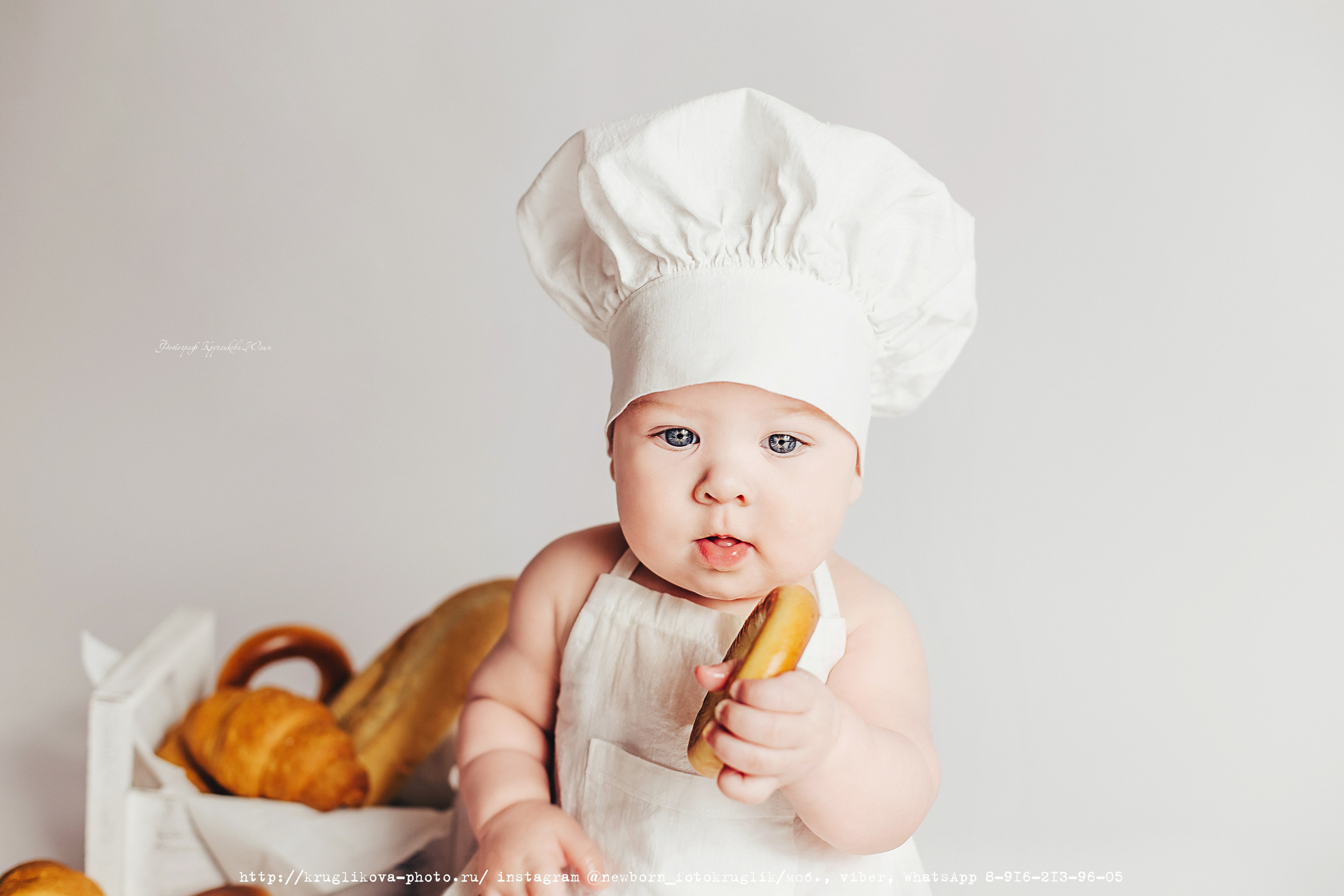 Пасхальная фотосессия для малыша до года. Фотограф новорожденных и детский в Сергиевом Посаде Кругликова Юлия