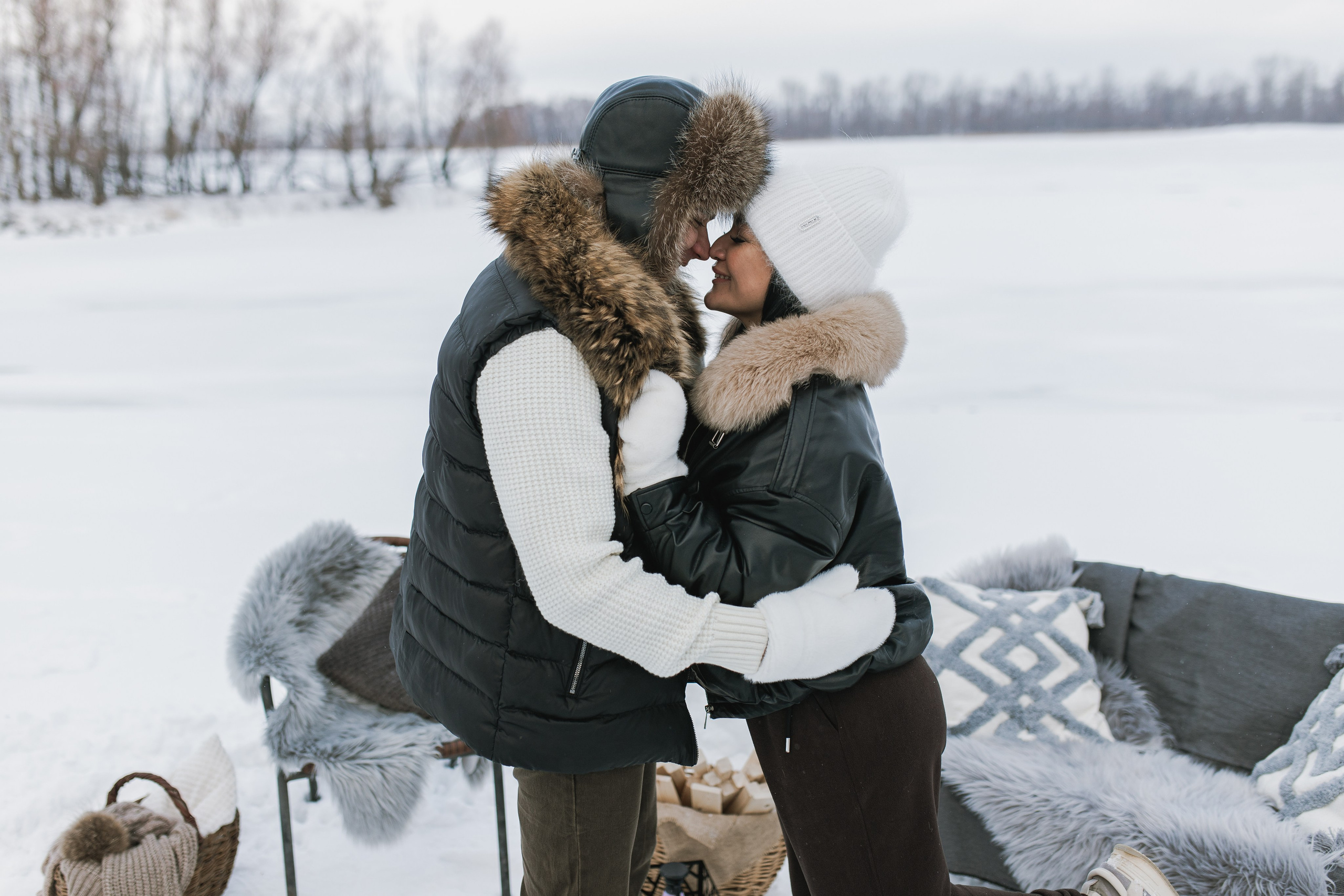 Снежные объятия