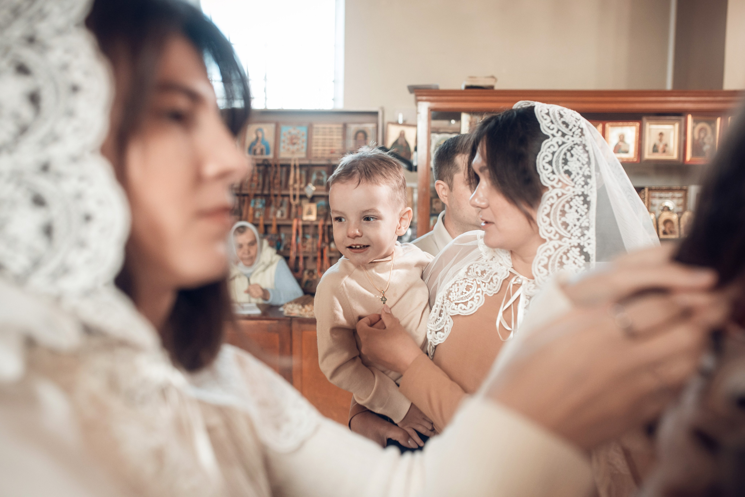 Крещение Ивана и Василисы. Съемка Таинств Крещения Венчания, детские и семейные съемки в Пензе