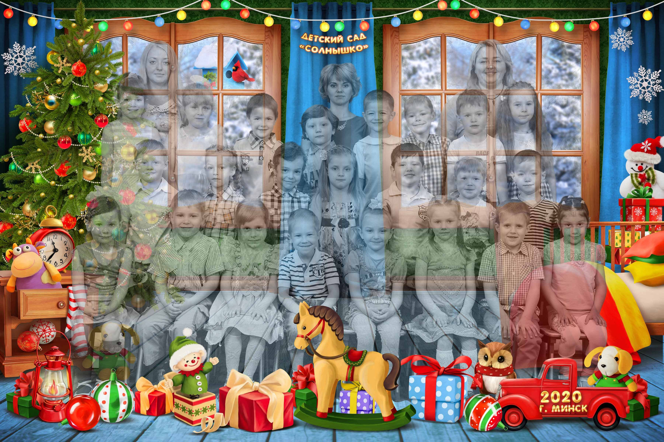 Детский сад. Детская выездная фотостудия