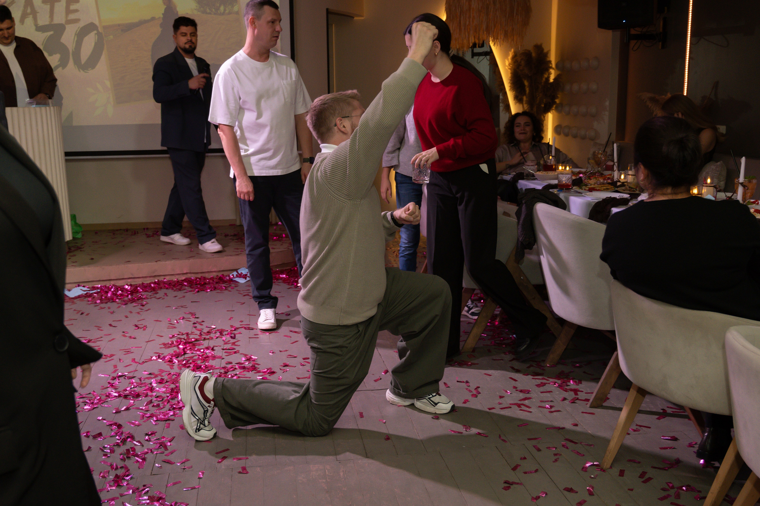 День рождения Екатерины в кругу семьи и друзей. Фотограф и видеограф в Москве Анна Матюхина