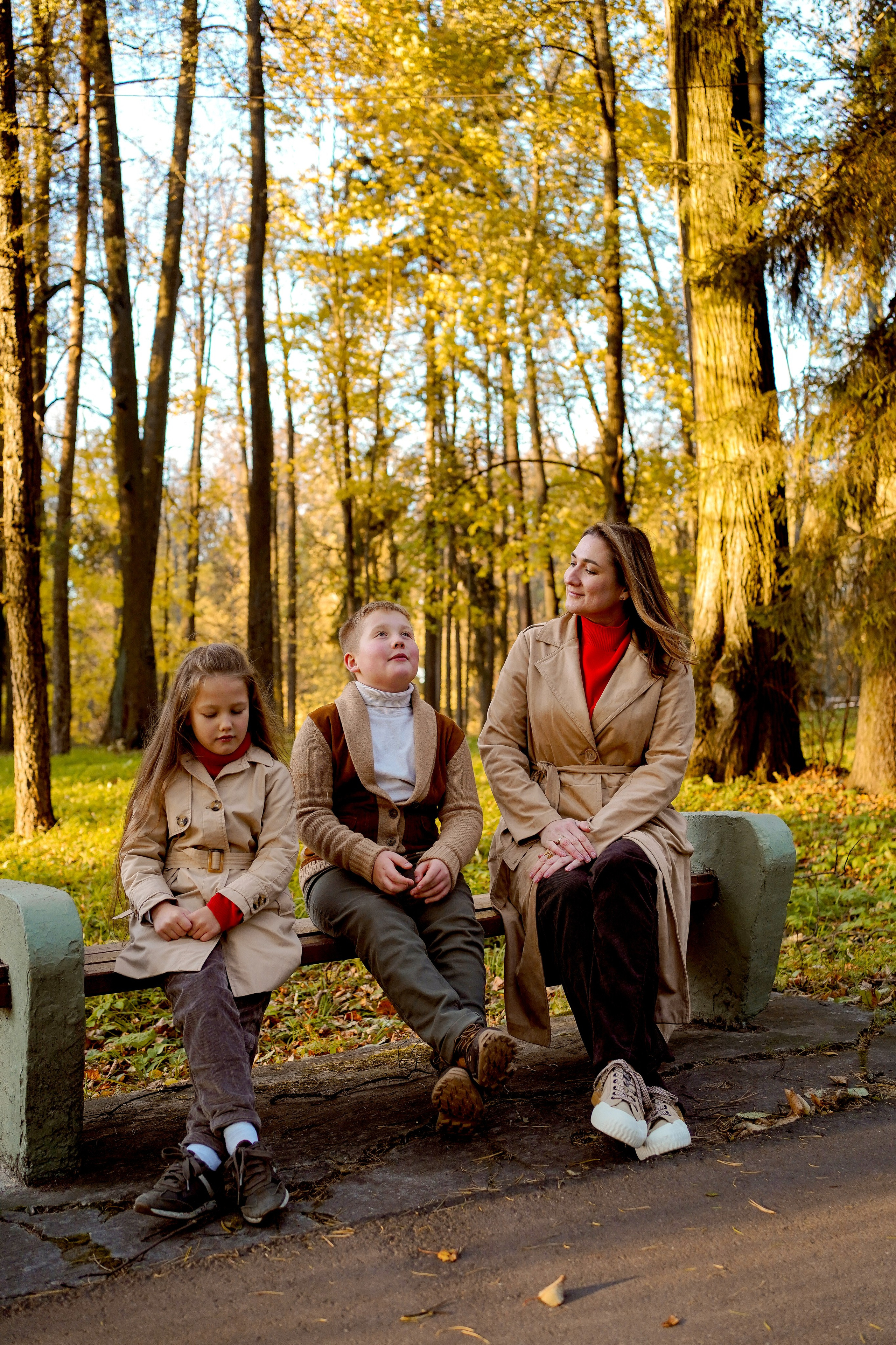 Семейная фотопрогулка в усадьбе Валуево. Семейный и детский фотограф в Москве Екатерина Офицерова
