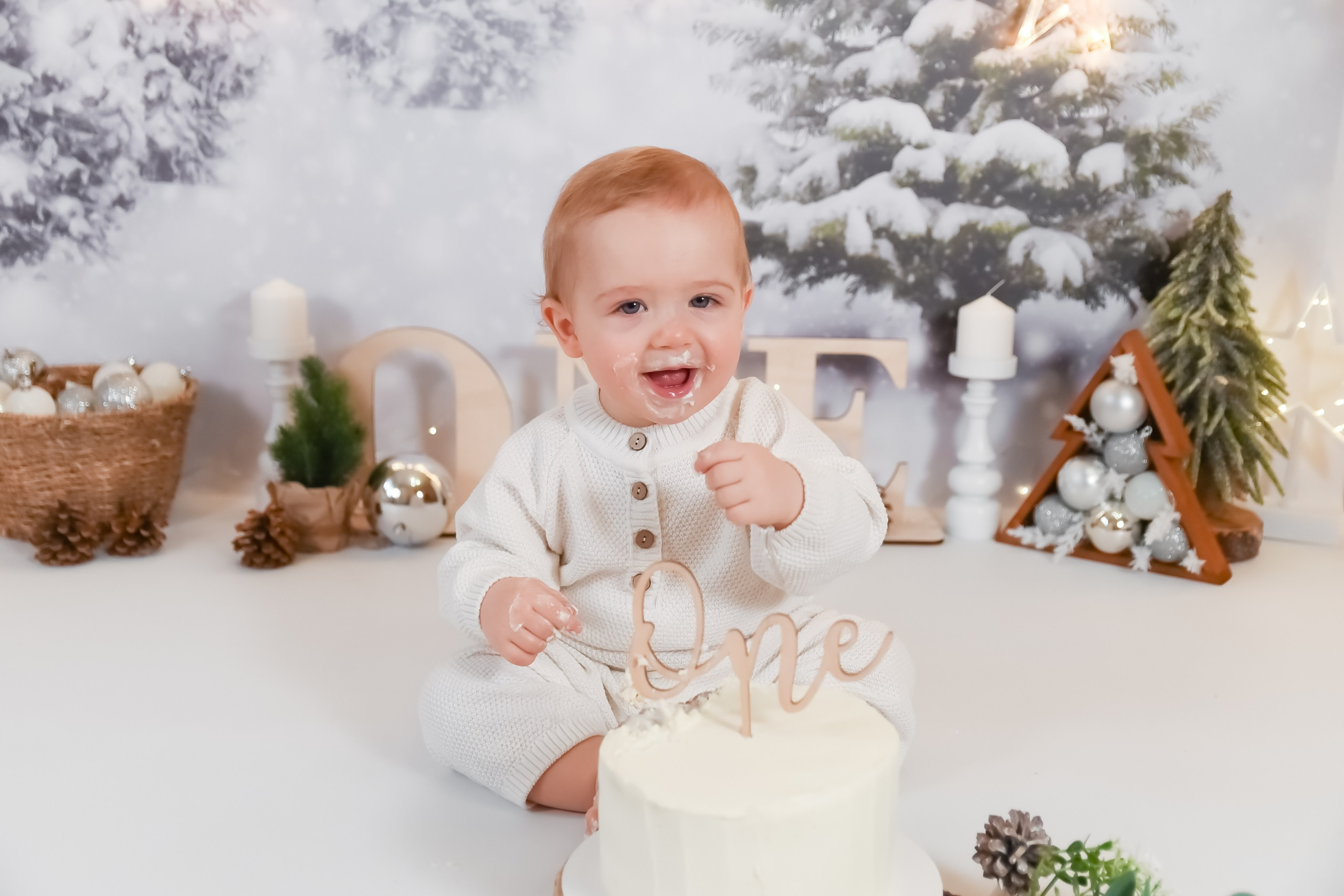 2022_12_Годик Мише + крушение тортика. Детский Фотограф |Фотограф на годик в Брянске Ирина Романова