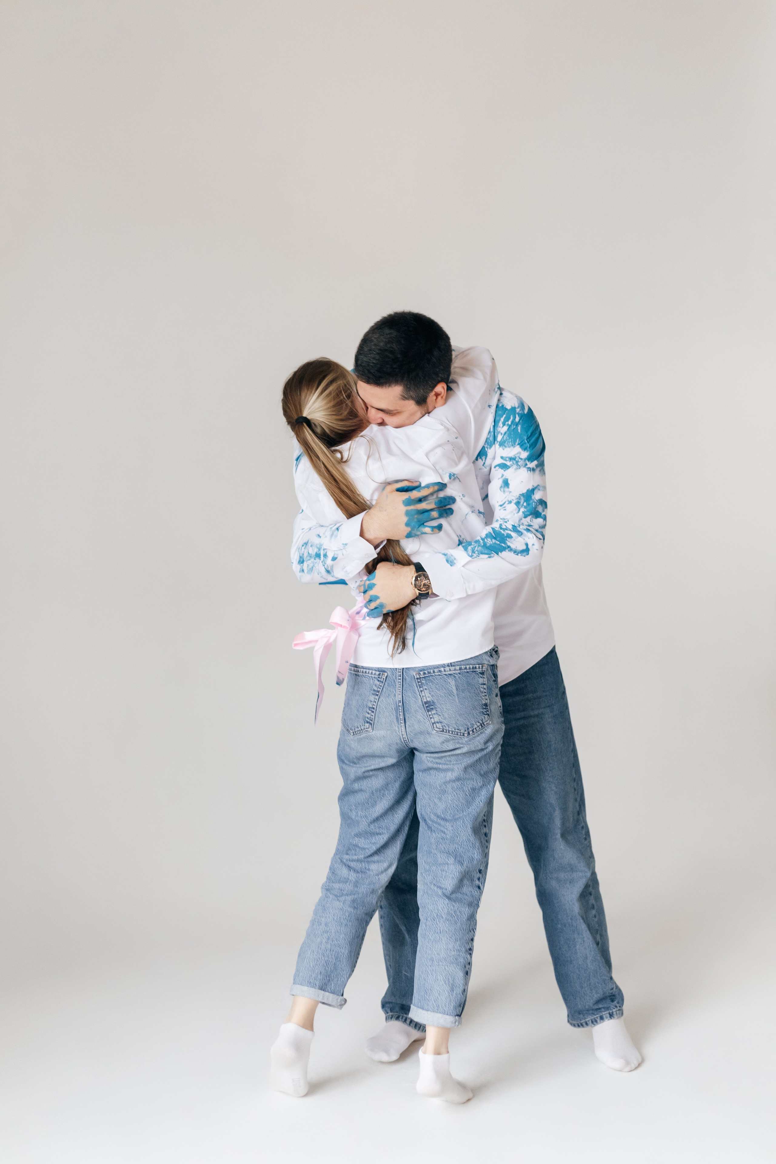 Яркие краски в ожидании нового члена семьи. Свадебный фотограф Михаил Александров