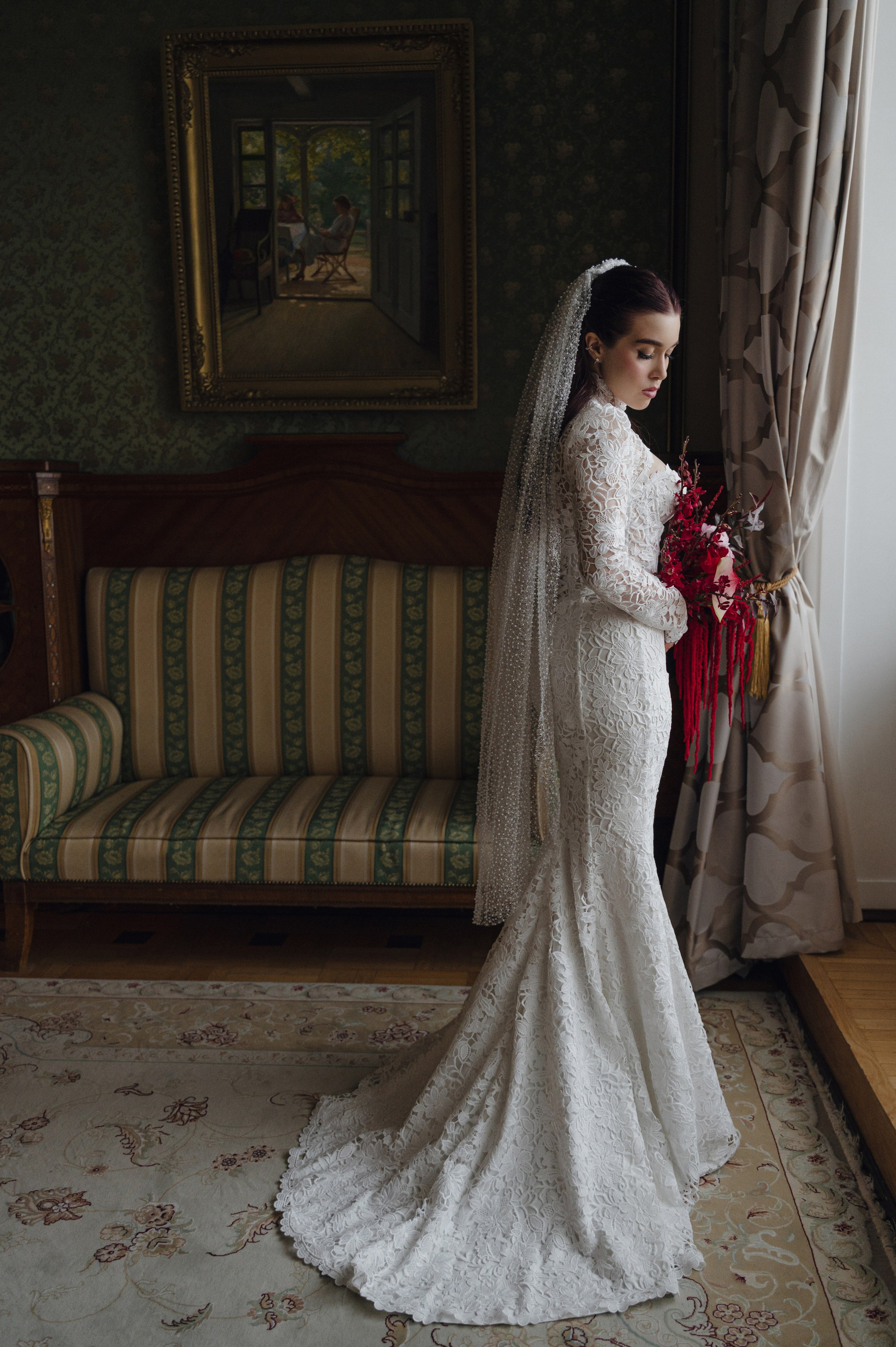 Денис и Анастасия. Метрополь и Особняк Спиридонова. Свадебный фотограф Москва и Санкт-Петербург. Анастасия Чудина