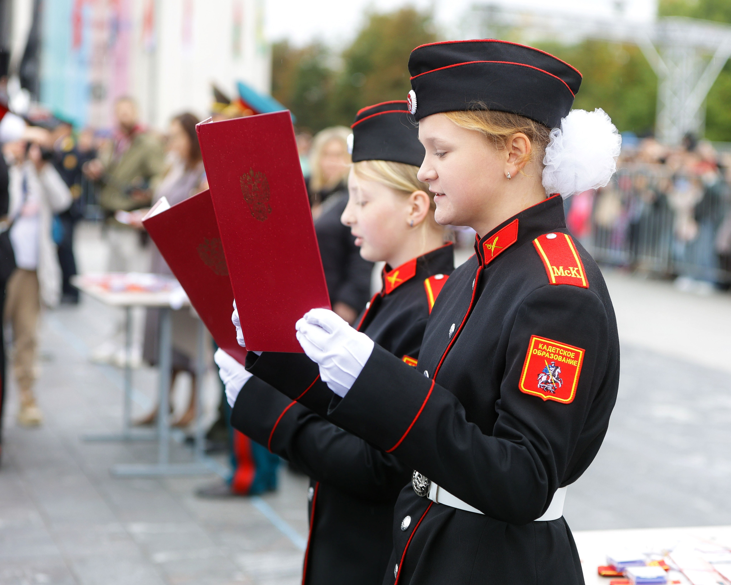 Посвящению в кадеты в Первом Московском кадетском корпусе, Дипломатической кадетской школы. Выпускные альбомы и школьный фотограф в Подольске, Троицке, Щербинке, Москве и Московской области