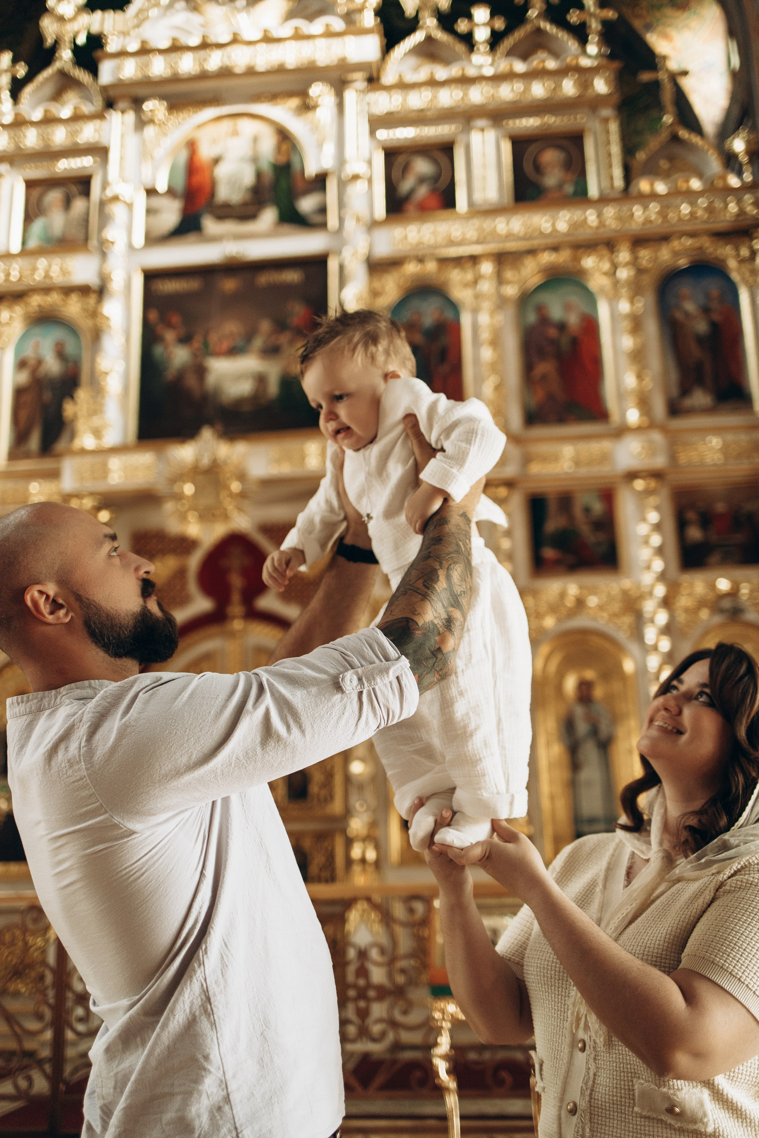 Таинство крещения Матвея. Самый теплый фотограф в Краснодаре Рябоконь Ксения