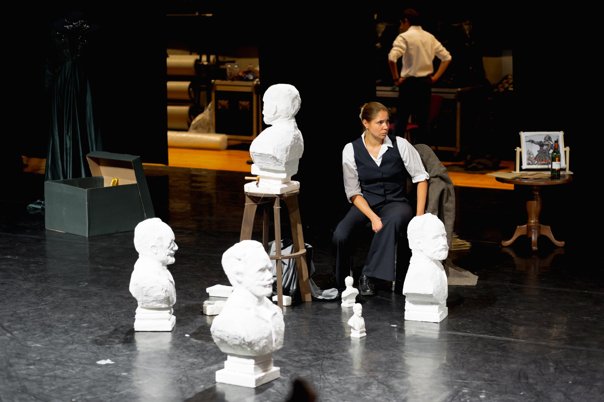 Спектакль Приглушенные голоса в Театре Эрмитажа (+репетиция). Семейный и портретный фотограф в Санкт-Петербурге Андрей Воробьев