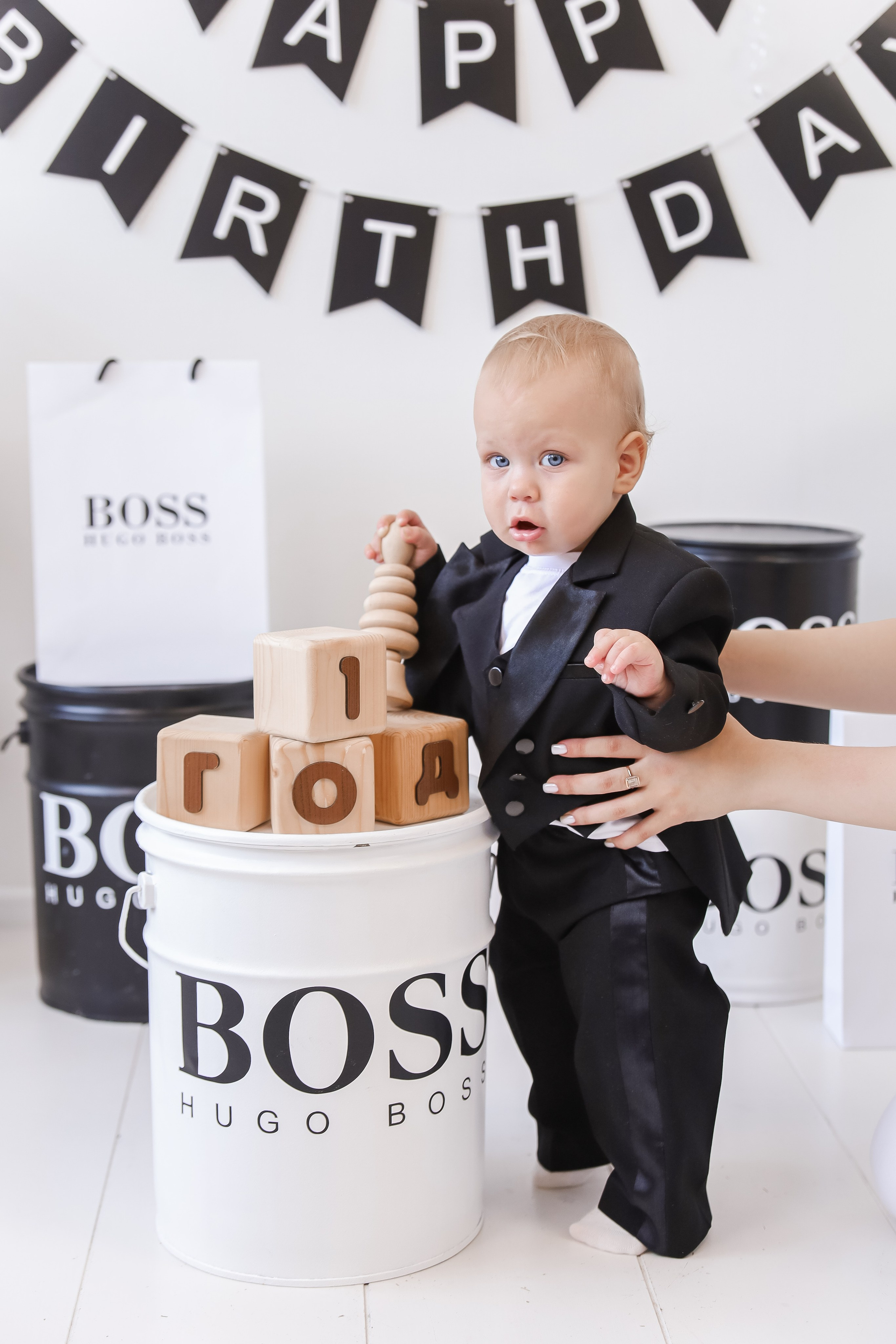 1й Годик Вовы. Детский и Семейный фотограф в Санкт-Петербурге. Детская Фотостудия «FAMILY STORY»