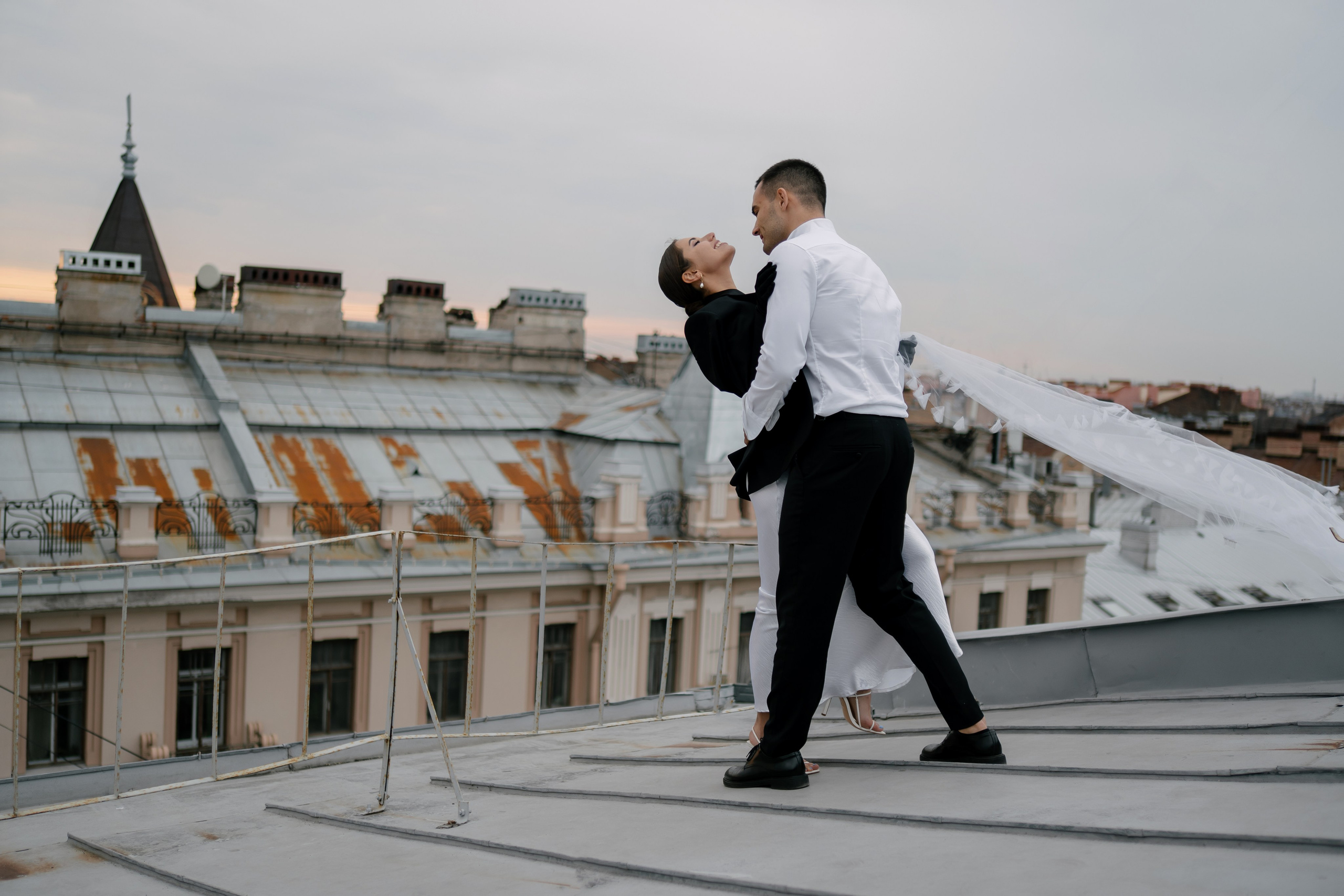 На крышах Питера. Семейный и свадебный фотограф в Красногорске Анастасия Тихонова