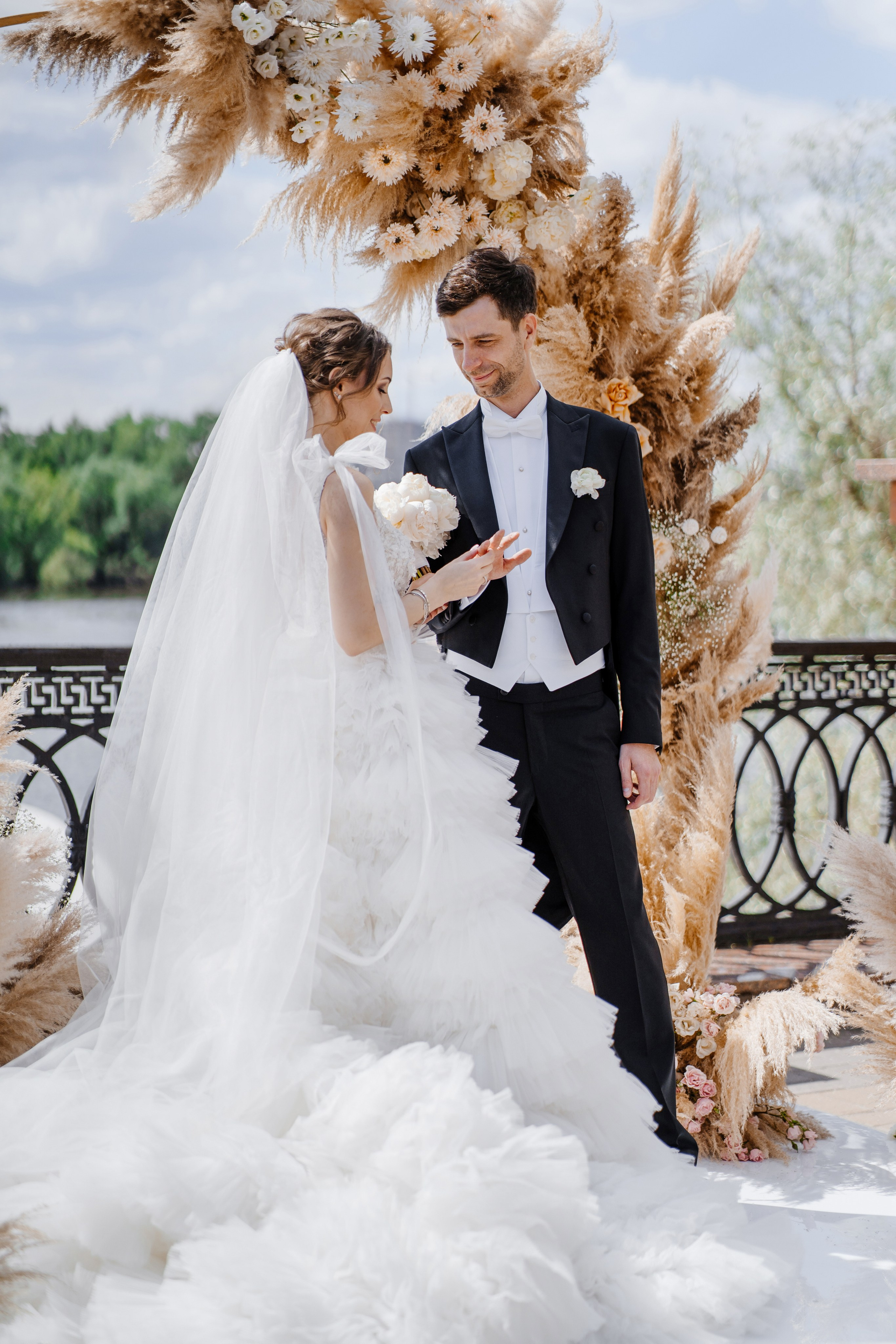 Выездная регистрация свадьбы в ресторане River Club Moscow. Свадебный и семейный фотограф в Москве Светлана Зоткина