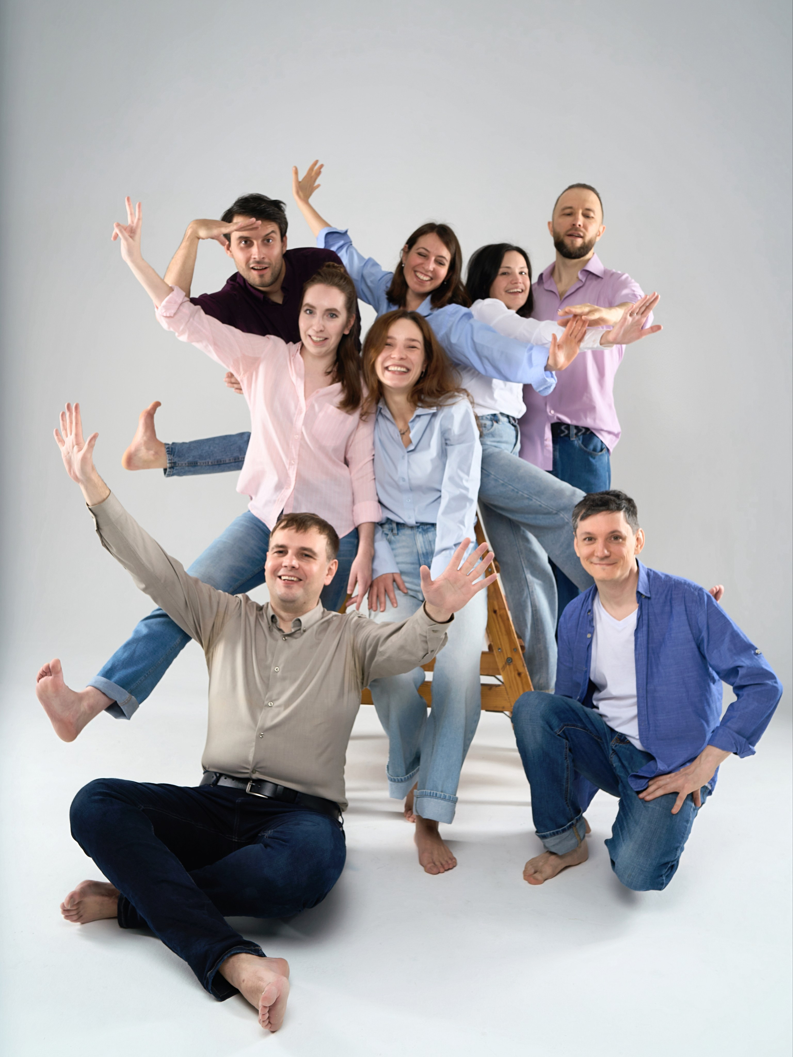 С друзьями. Фотограф Анастасия Дроздова