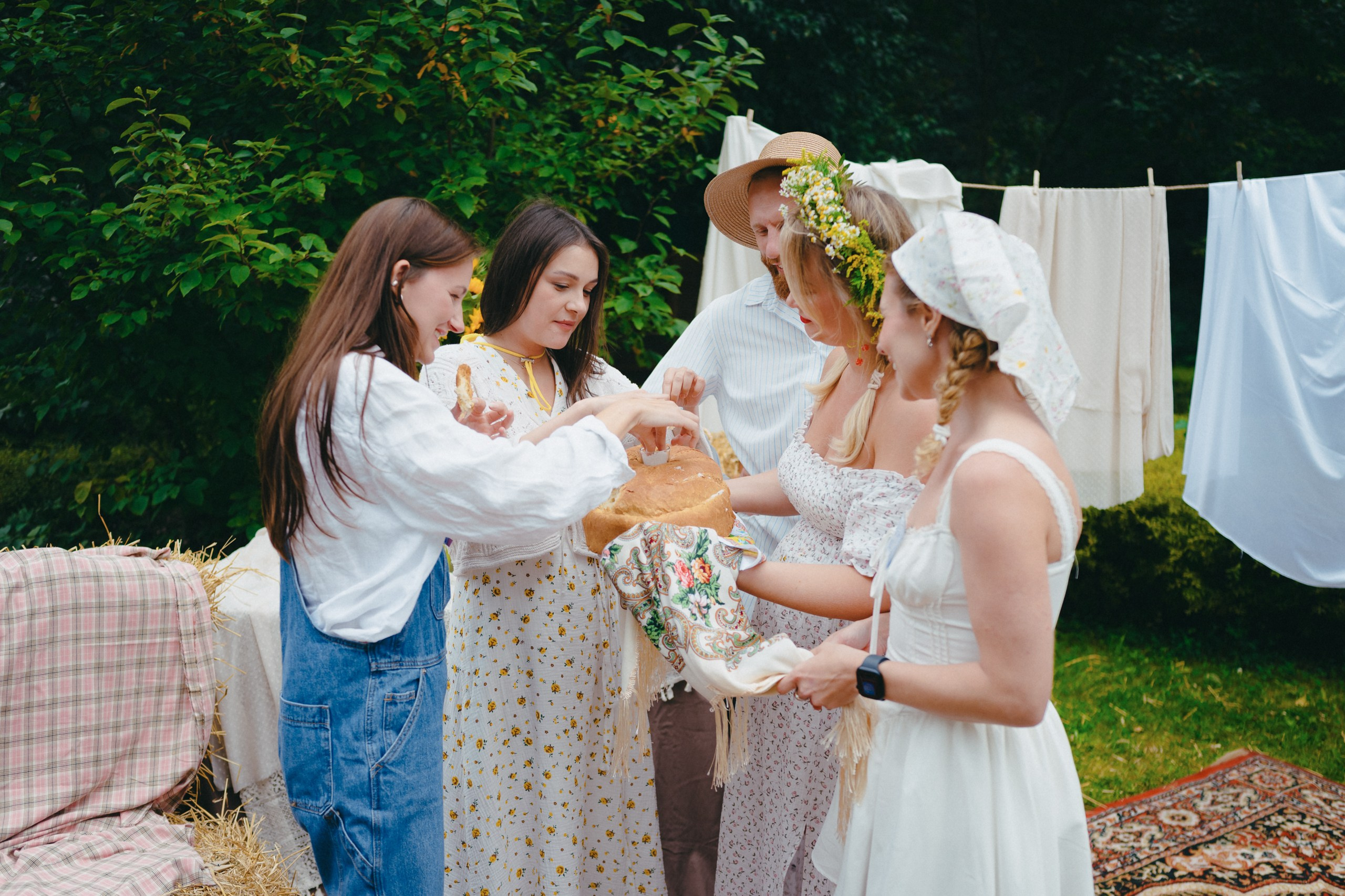 Корпоратив летом под открытым небом. Komonev