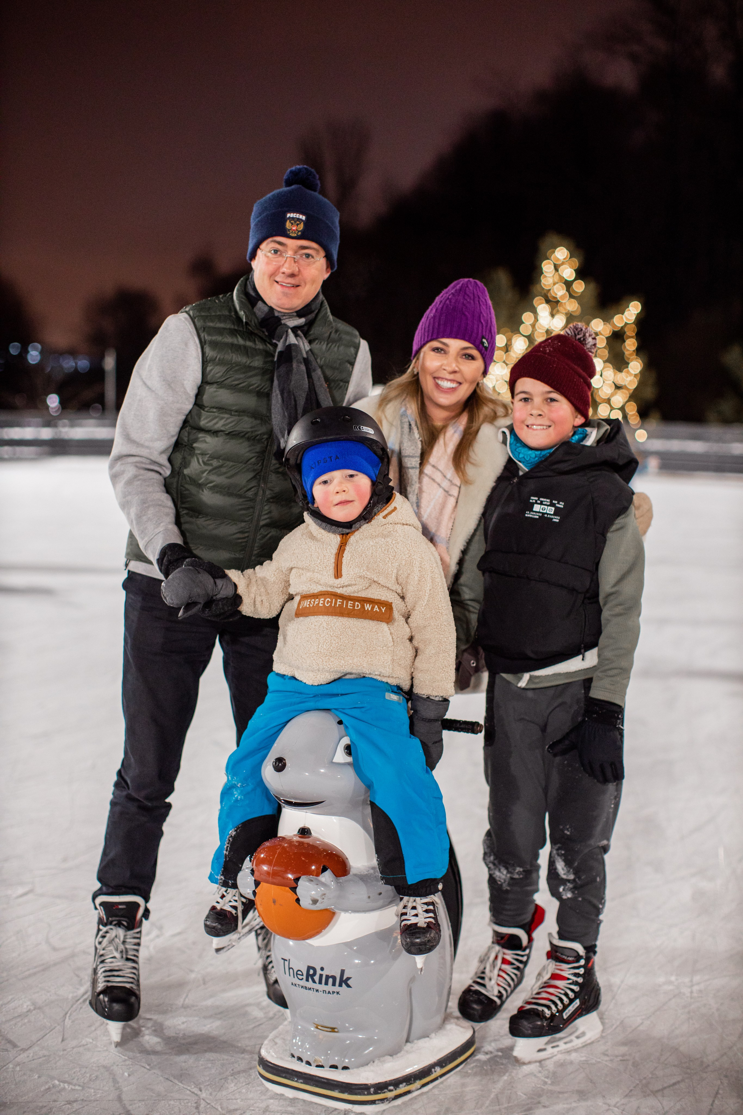 Каток The Rink. Семейный и детский фотограф в Москве Кузьмина Мария