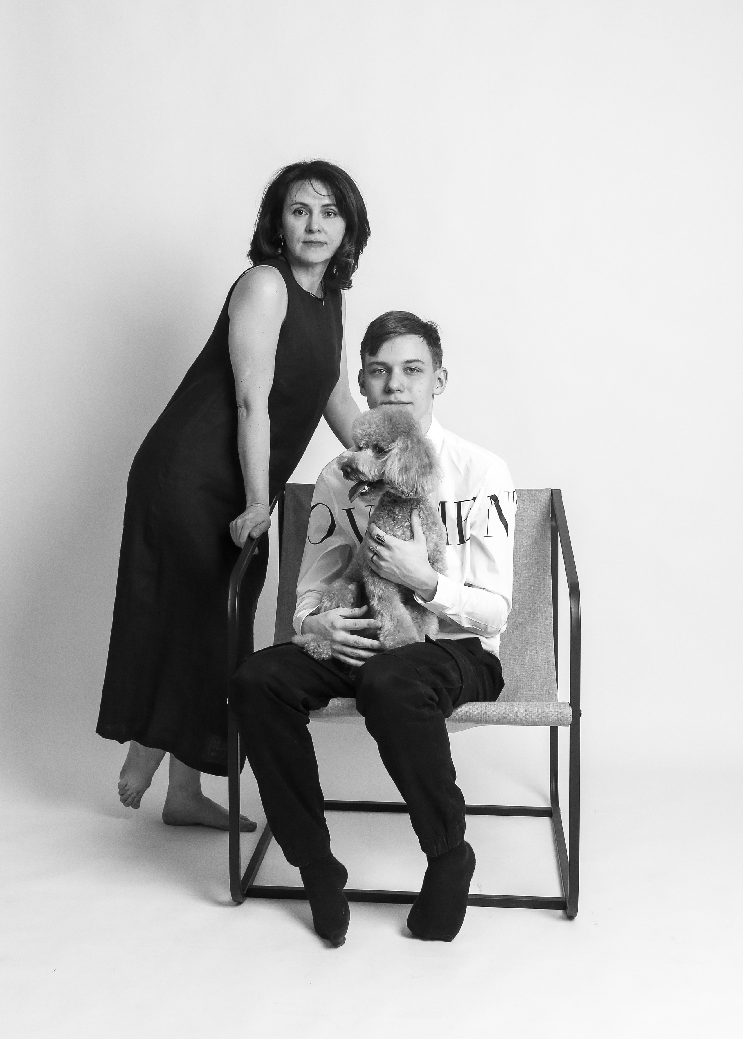 Собака тоже член семьи. Фотостудия Автопортретная № 2 в Ижевске